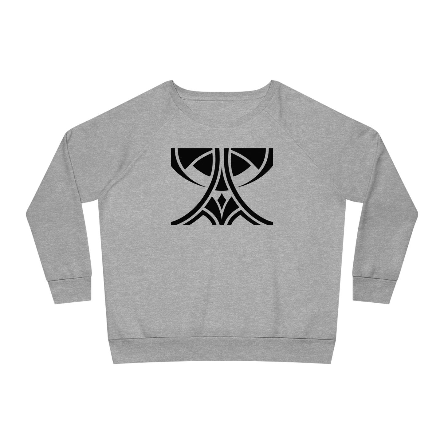 Women's Dazzler 85% Organic Cotton Relaxed Fit Sweatshirt (Design 11)