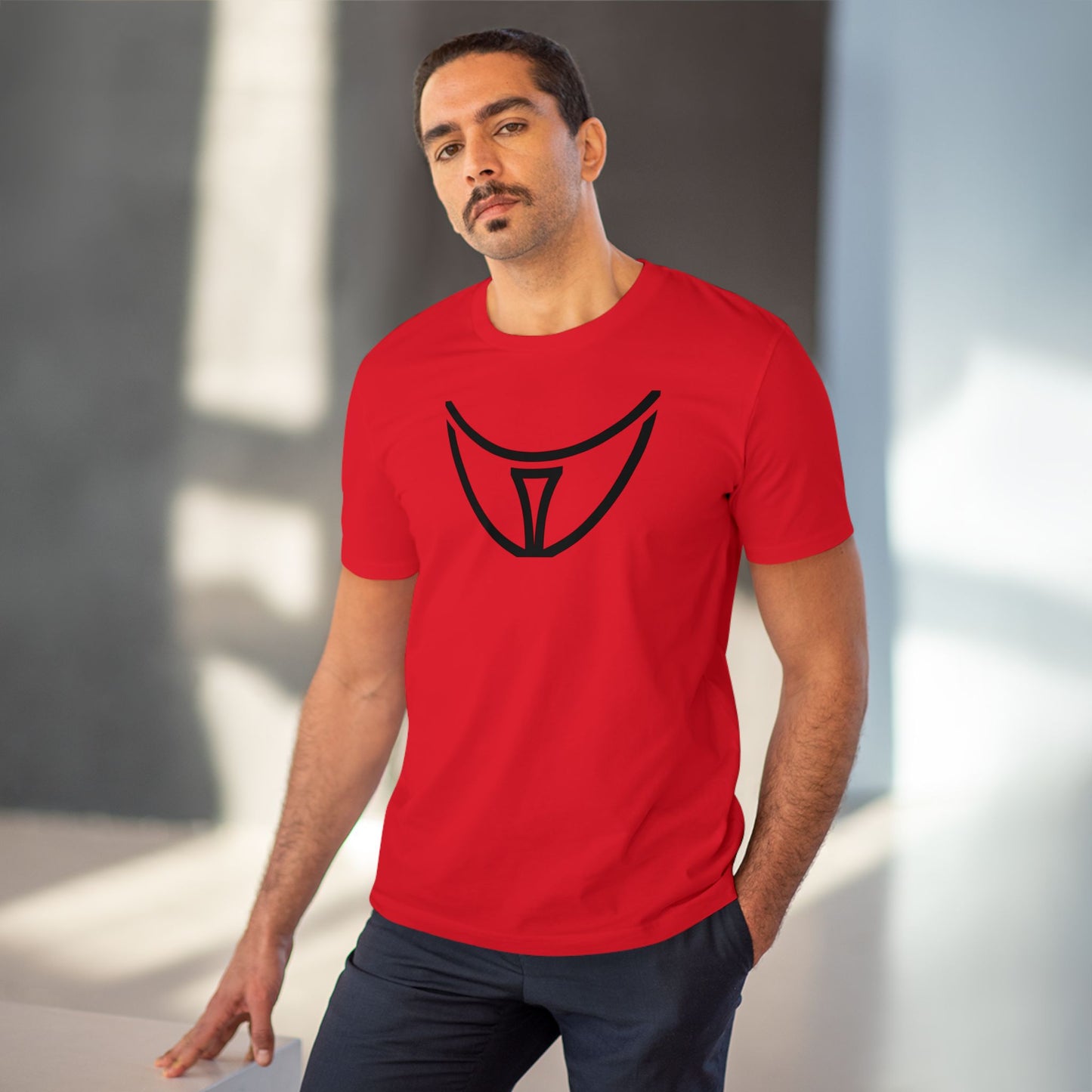 Unisex 100% Organic Cotton Creator T-shirt (Design 21)