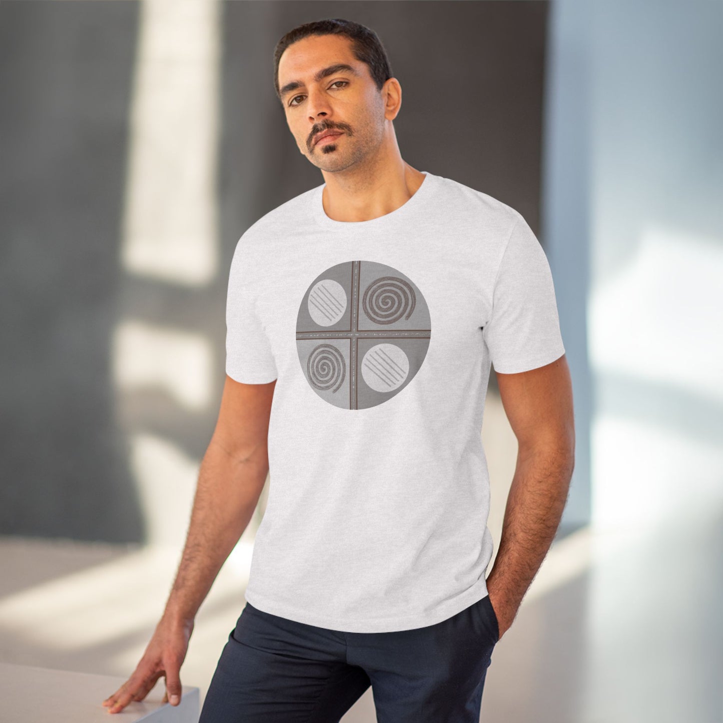Unisex 100% Organic Cotton Creator T-shirt (Design 15)