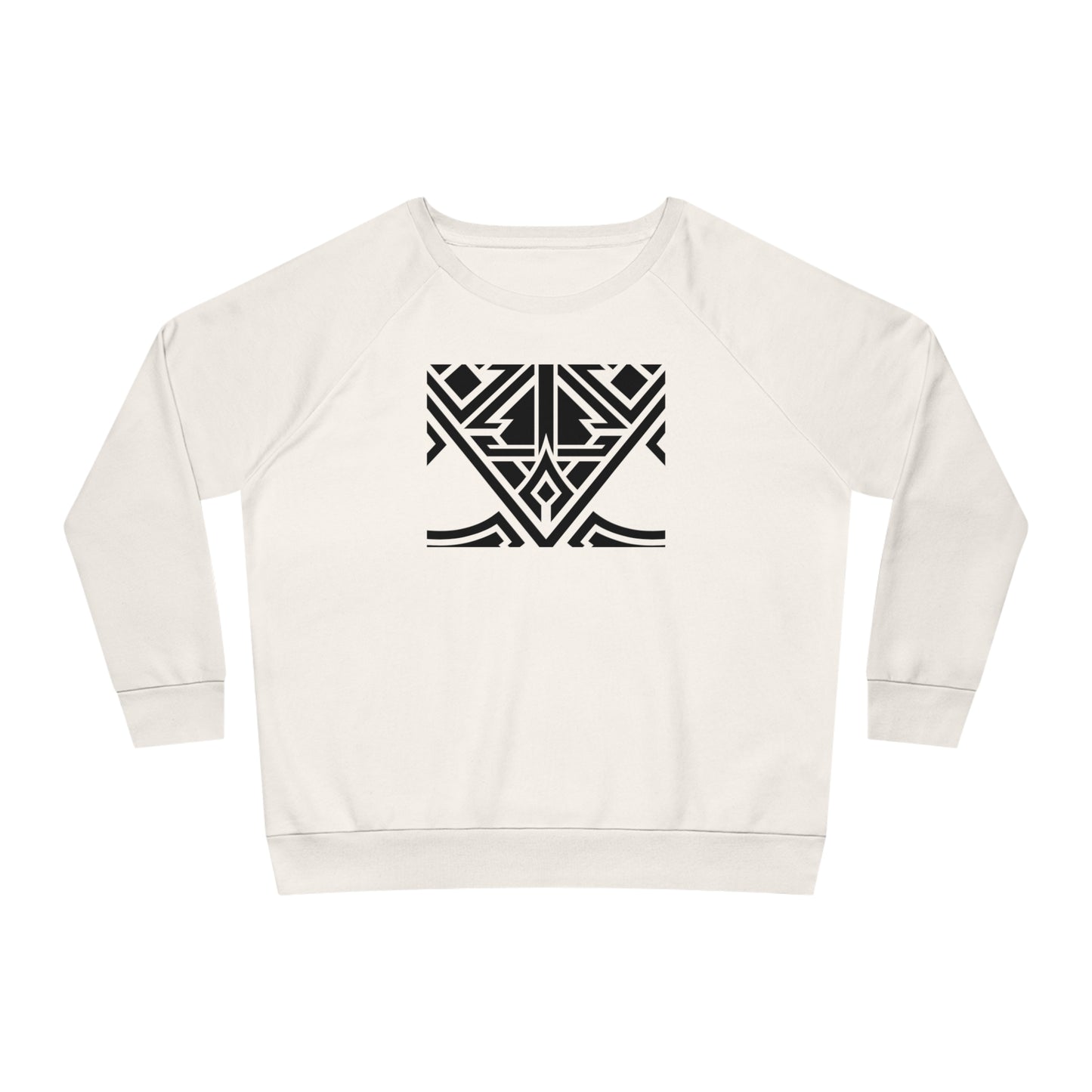 Women's Dazzler 85% Organic Cotton Relaxed Fit Sweatshirt (Design 20)