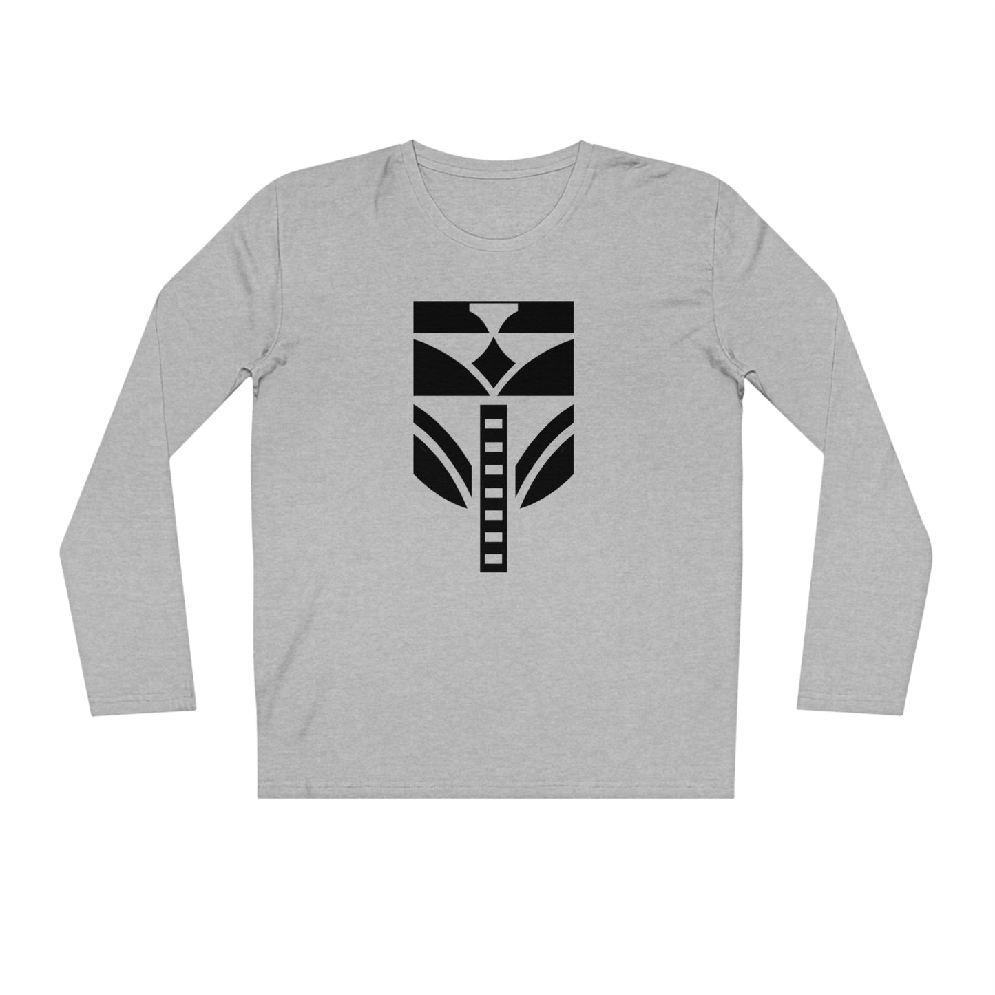 Men's 100% Organic Cotton Sparker Long Sleeve Shirt (Design 8)