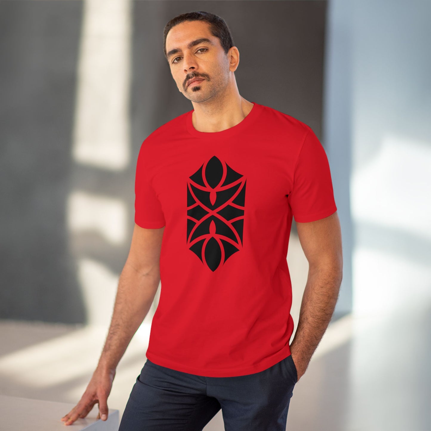 Unisex 100% Organic Cotton Creator T-shirt (Design 18)