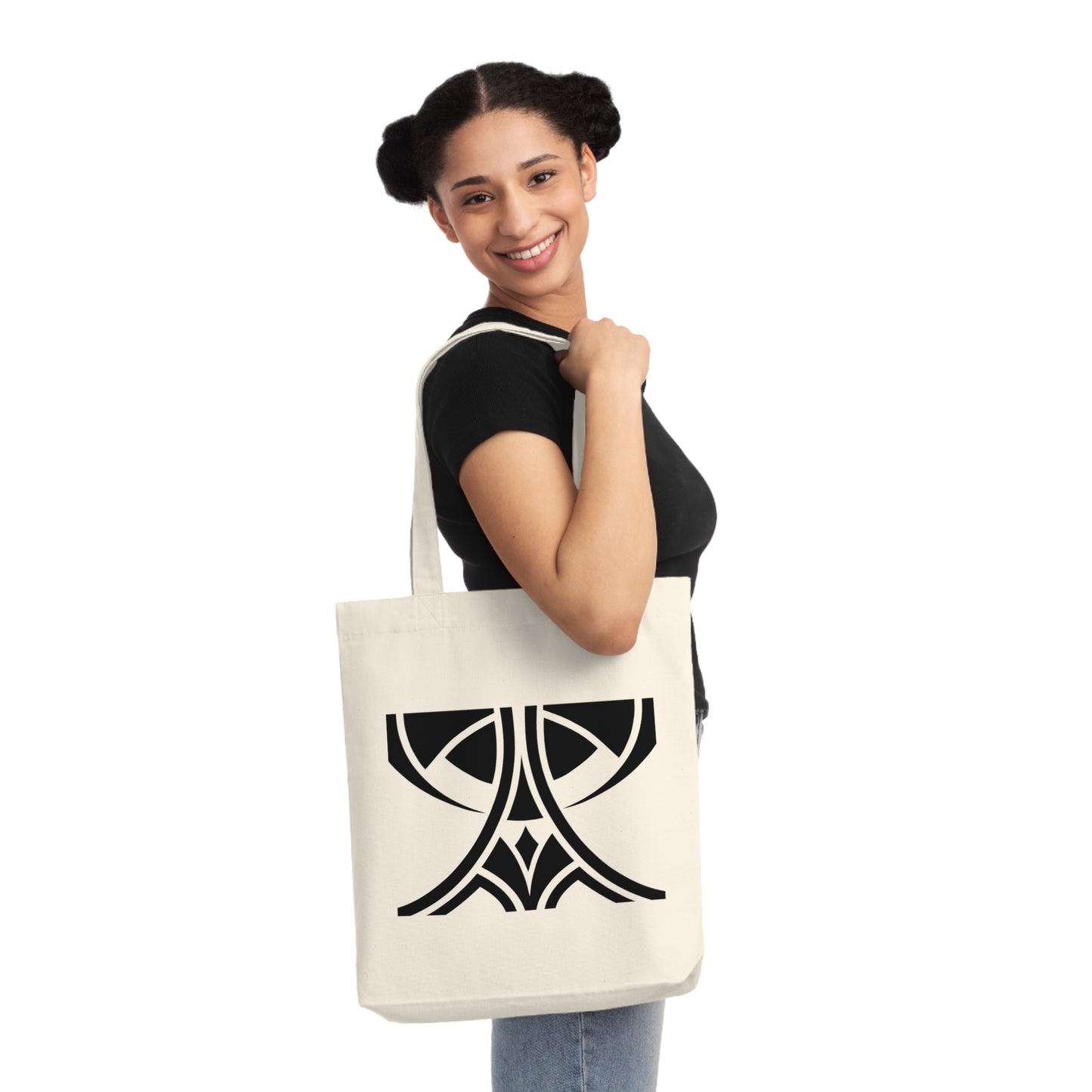 Woven Tote Bag (80% Recycled Cotton and 20% Recycled Polyester) - Design 11