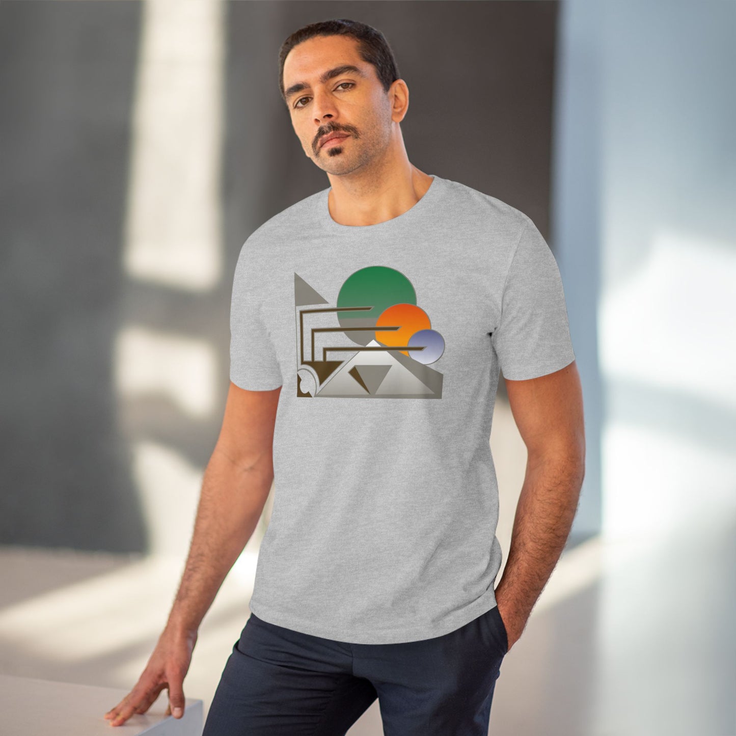 Unisex 100% Organic Cotton Creator T-shirt (Design 13)