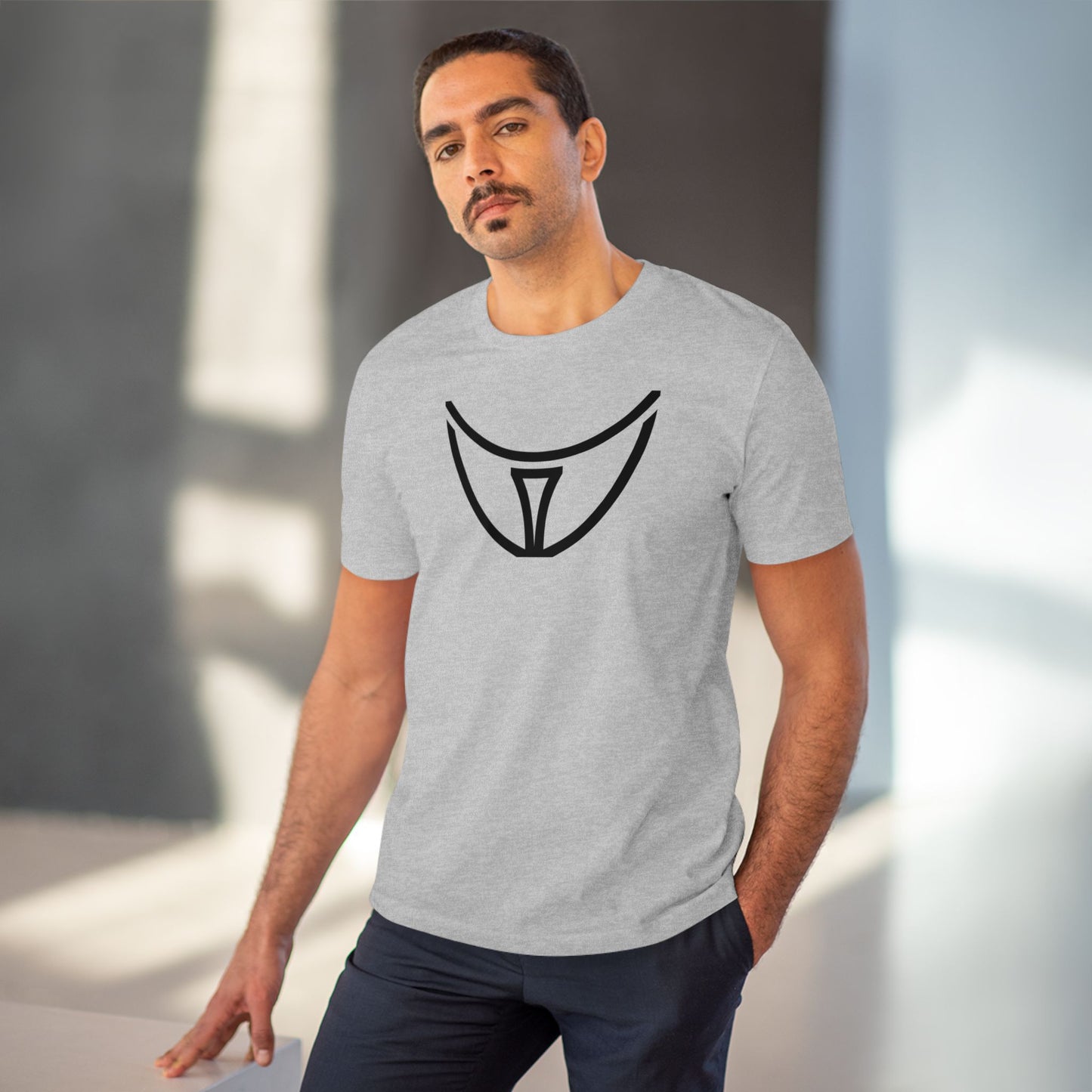 Unisex 100% Organic Cotton Creator T-shirt (Design 21)
