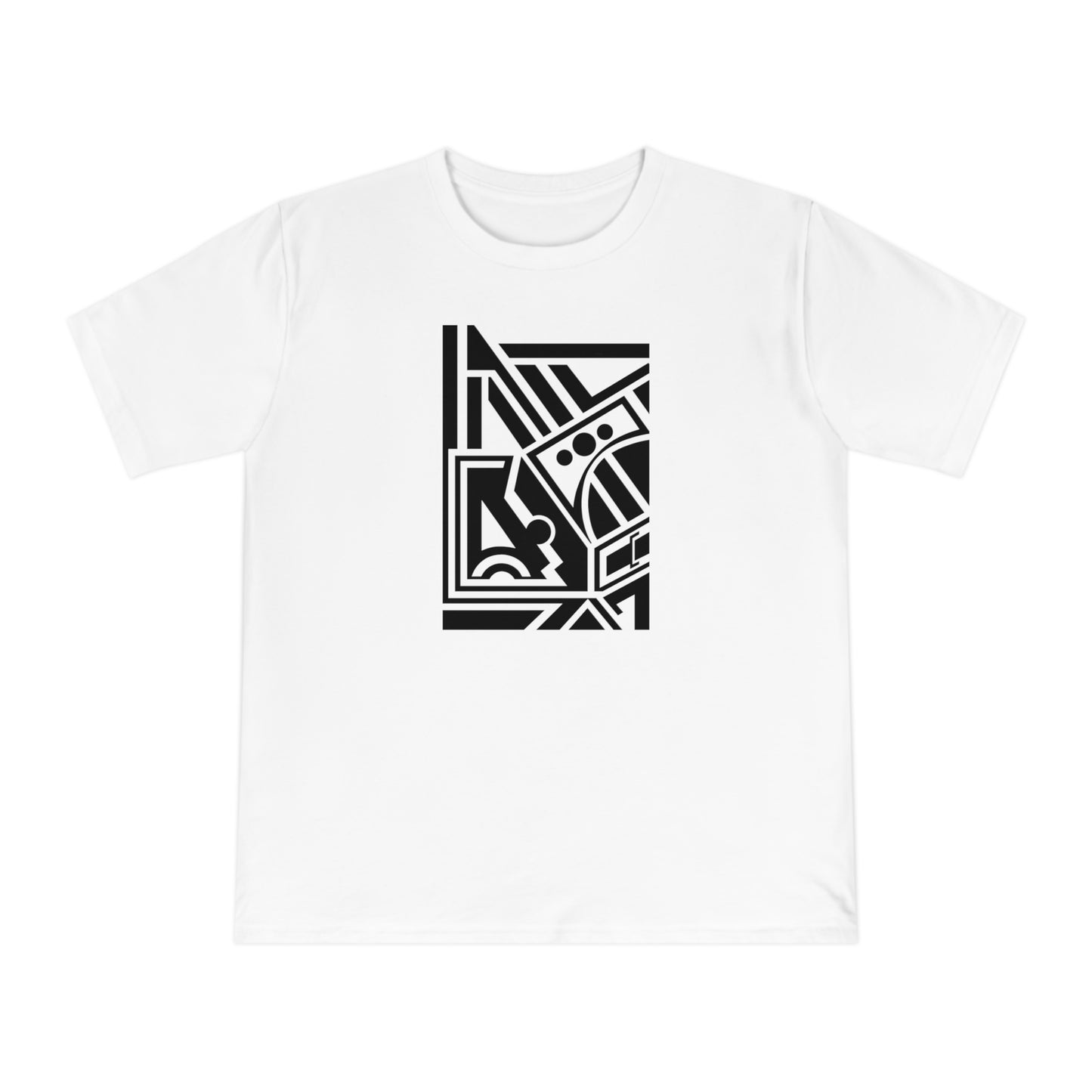 Unisex 100% Organic Cotton Classic Jersey T-shirt (Design 2)