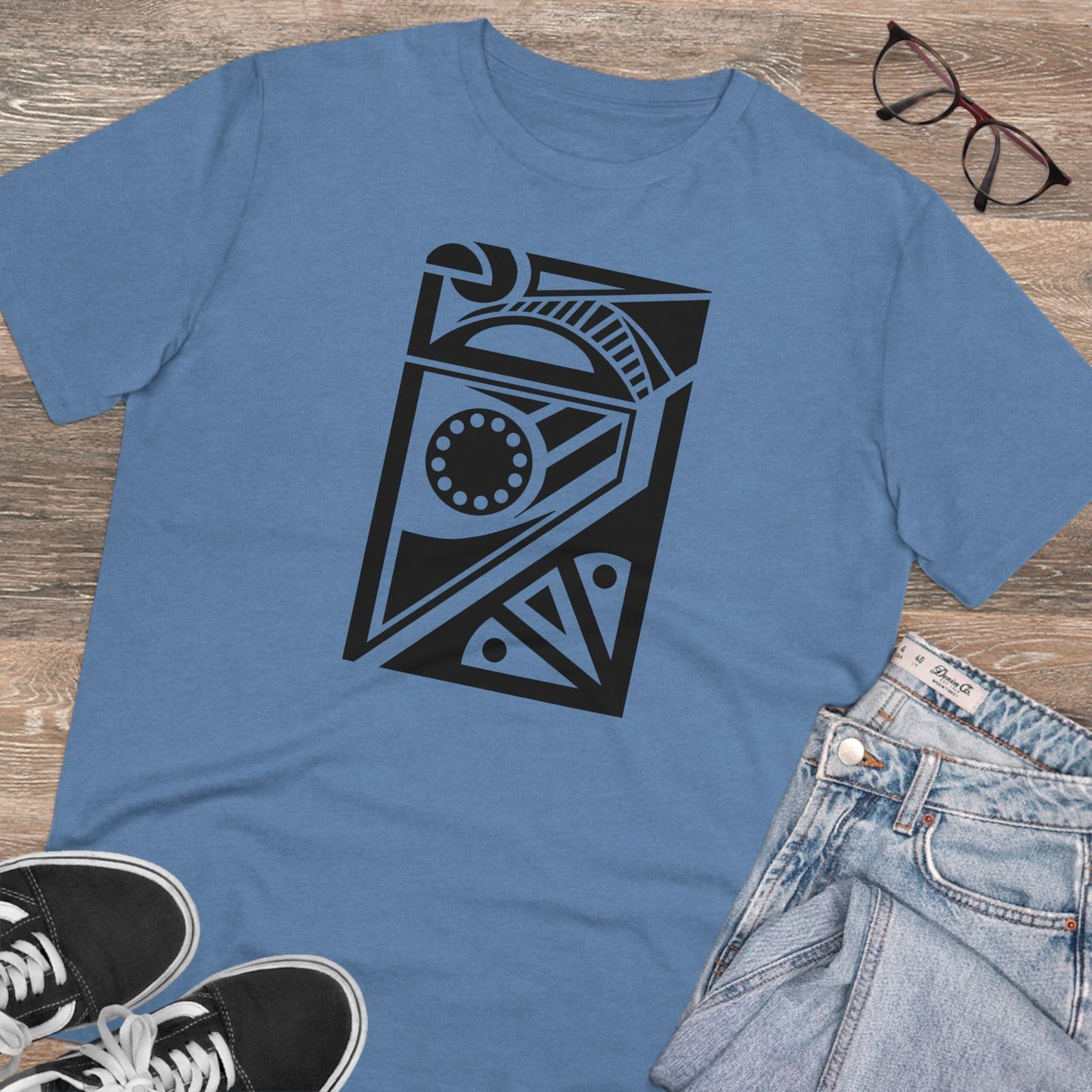 Unisex 100% Organic Cotton Creator T-shirt (Design 17)