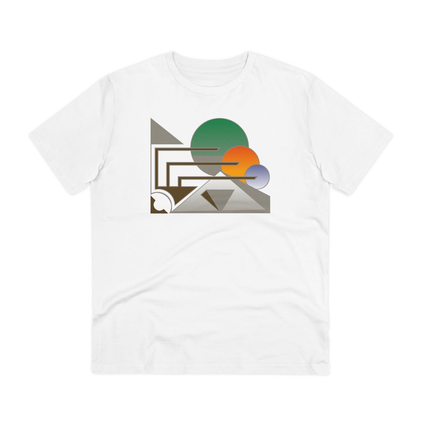 Unisex 100% Organic Cotton Creator T-shirt (Design 13)