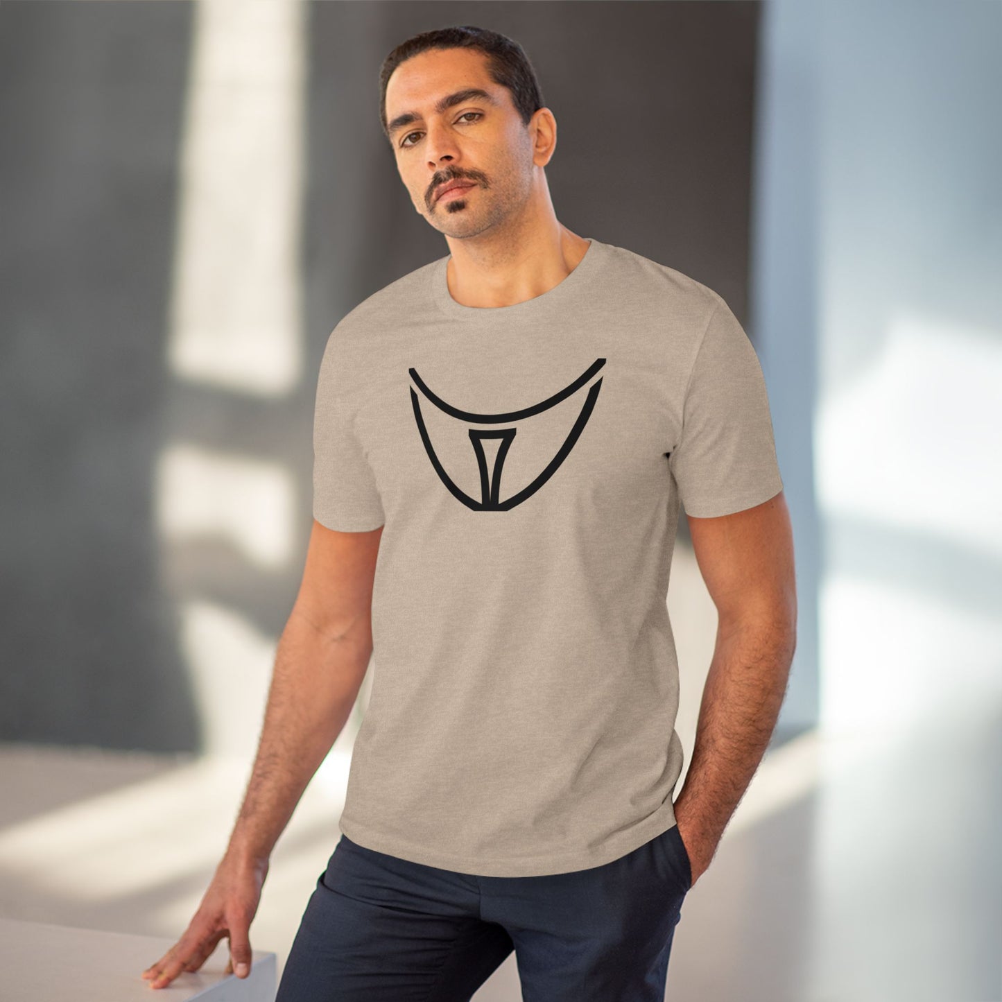Unisex 100% Organic Cotton Creator T-shirt (Design 21)