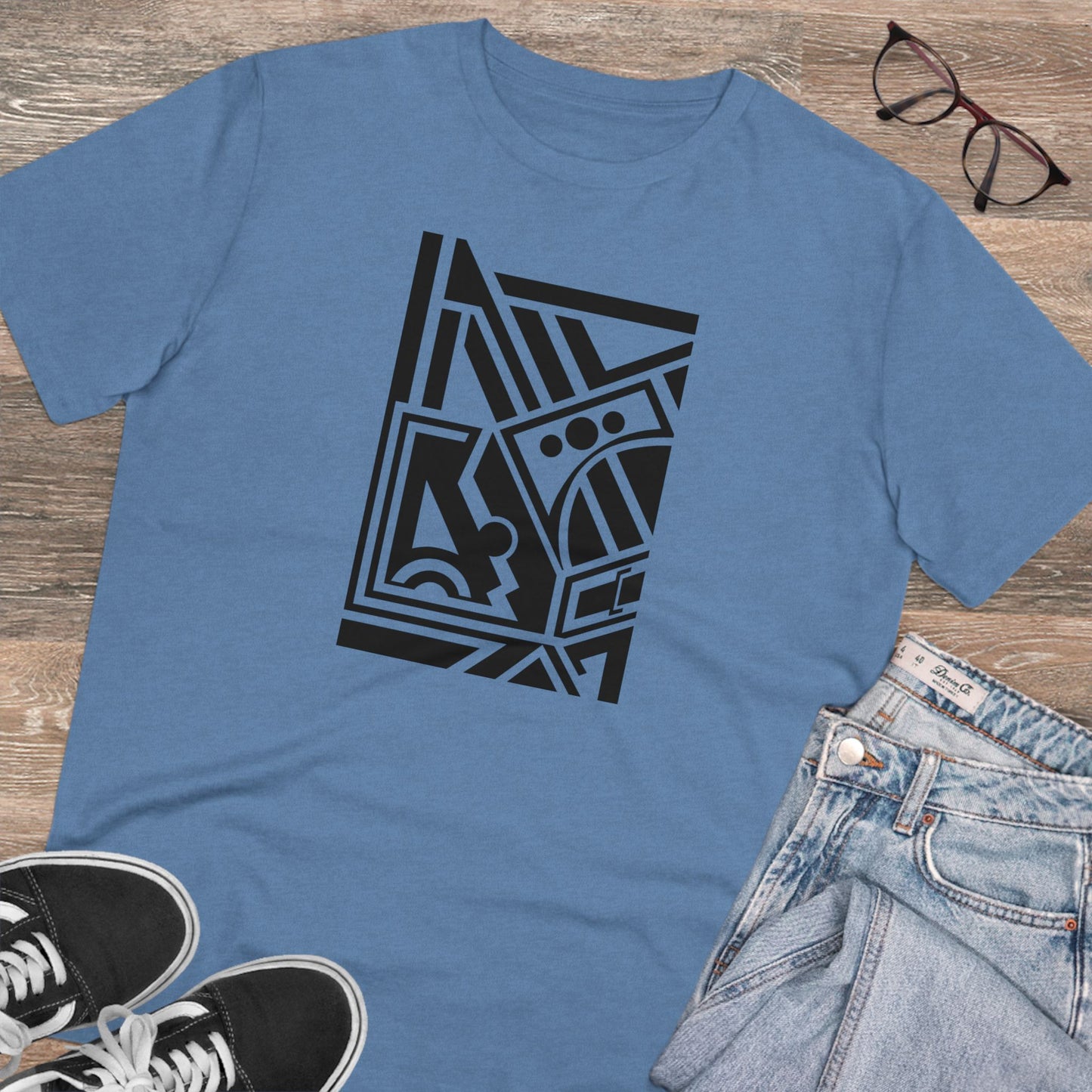 Unisex 100% Organic Cotton Creator T-shirt (Design 2)