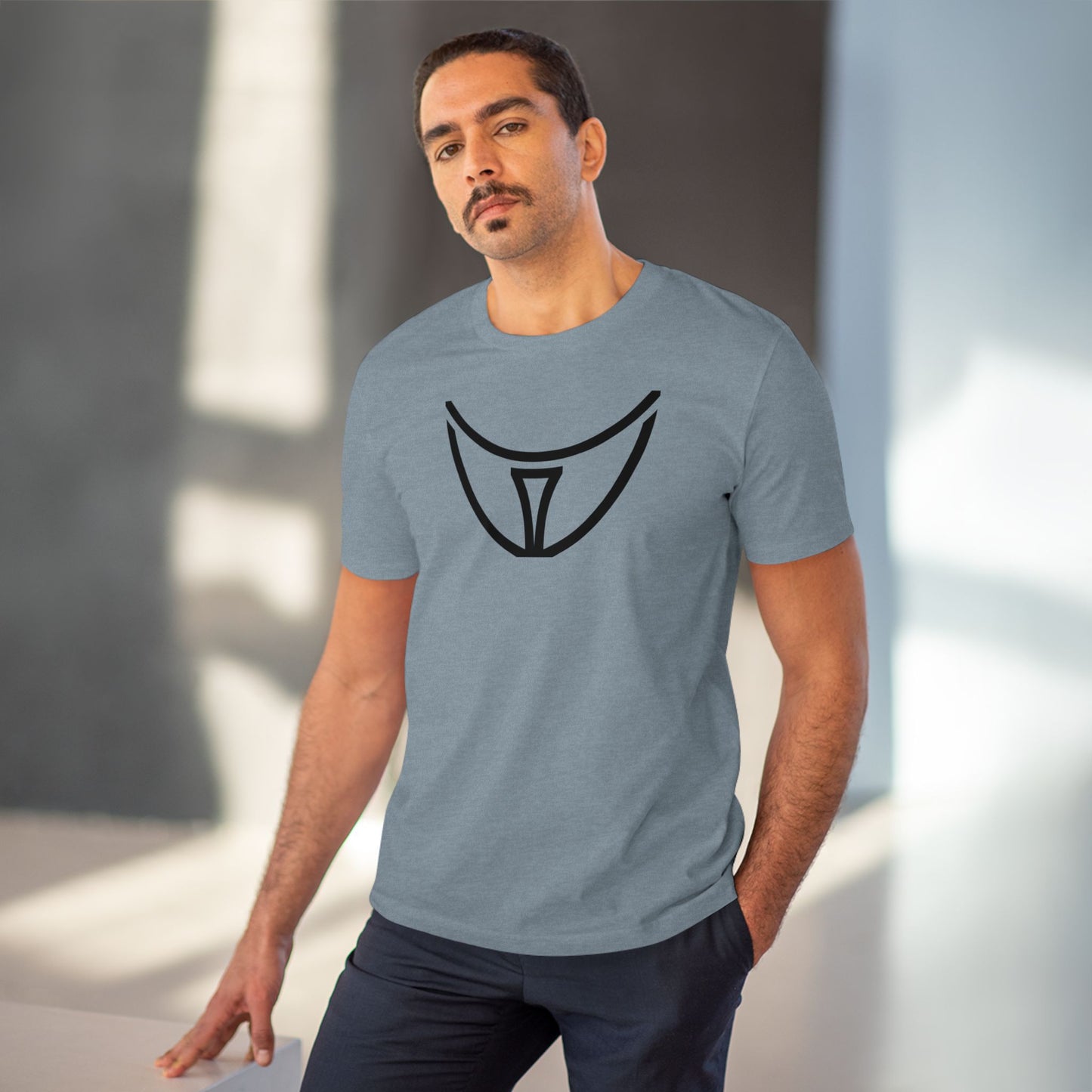 Unisex 100% Organic Cotton Creator T-shirt (Design 21)