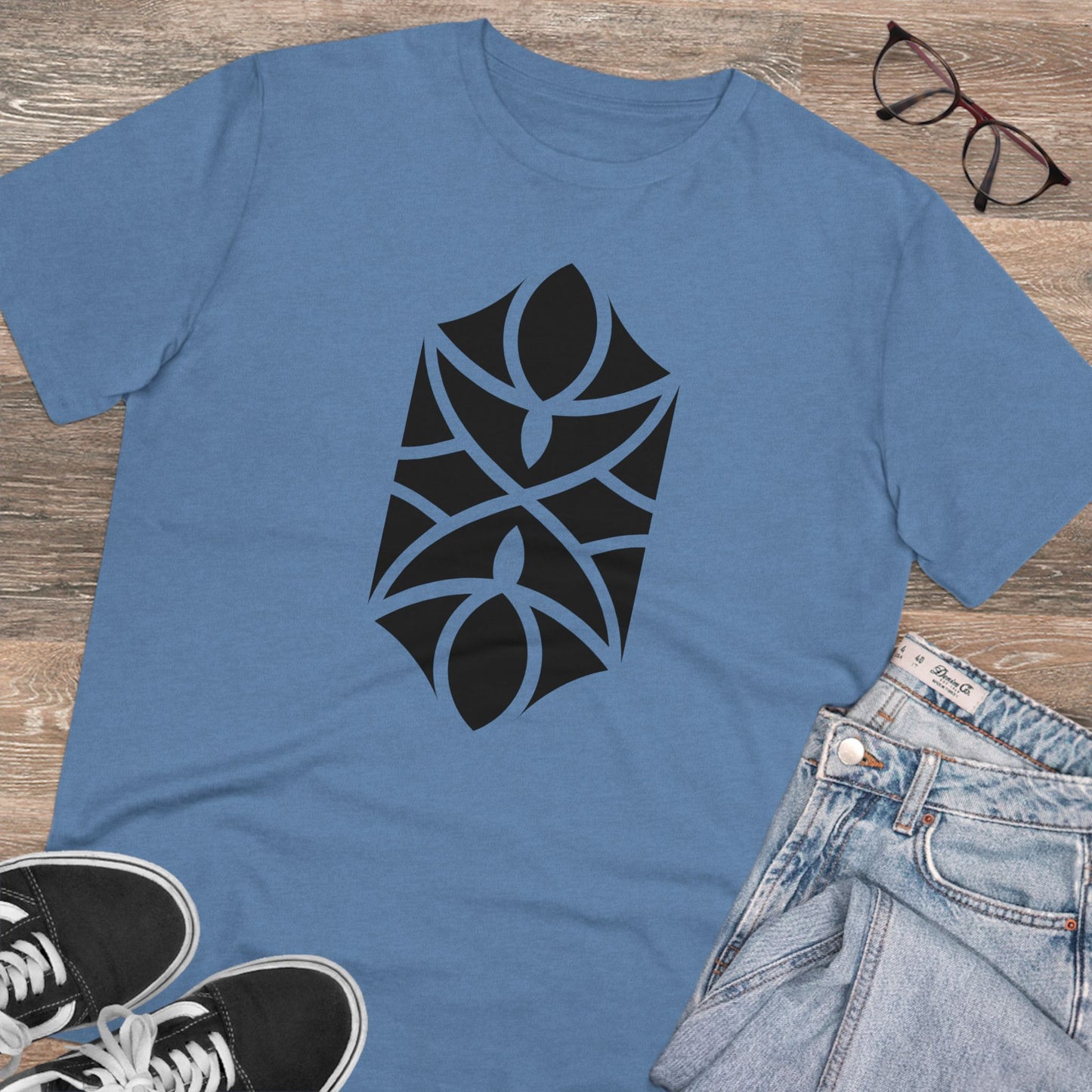 Unisex 100% Organic Cotton Creator T-shirt (Design 18)
