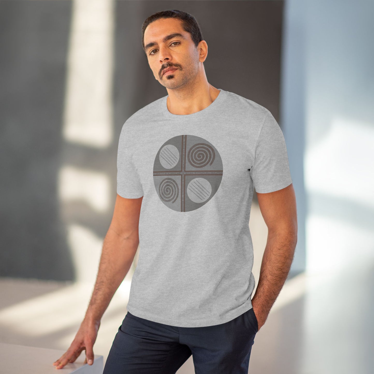 Unisex 100% Organic Cotton Creator T-shirt (Design 15)