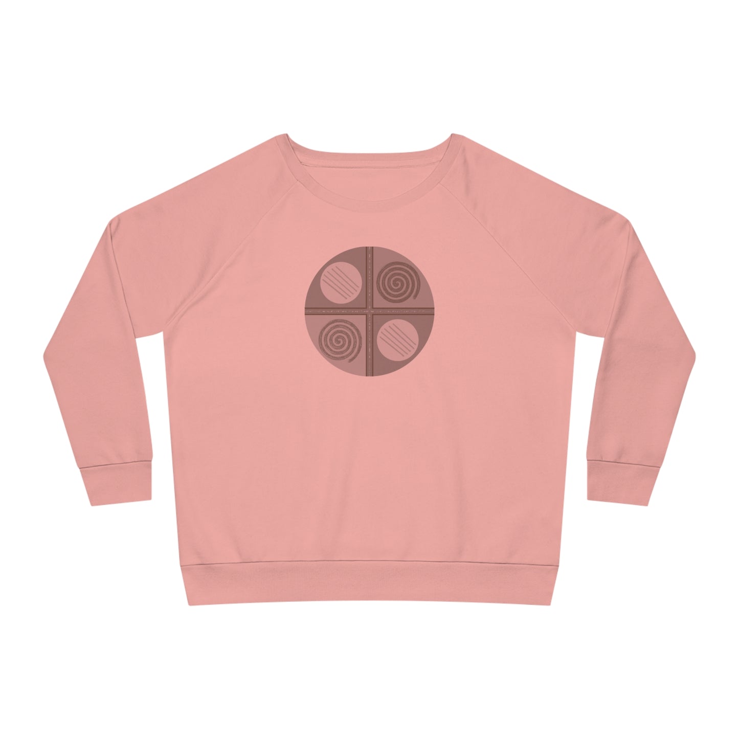 Women's Dazzler 85% Organic Cotton Relaxed Fit Sweatshirt (Design 15)