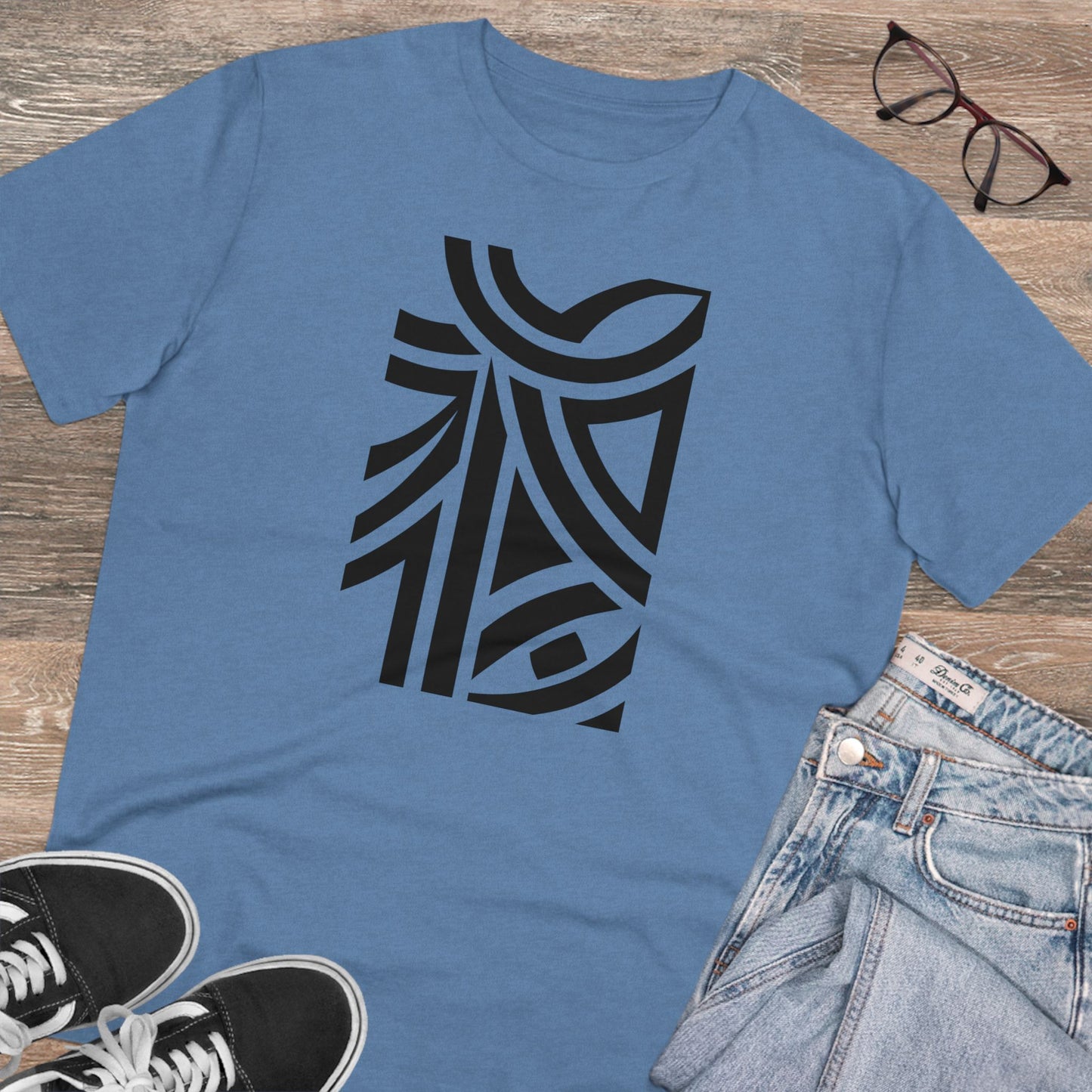Unisex 100% Organic Cotton Creator T-shirt (Design 26)