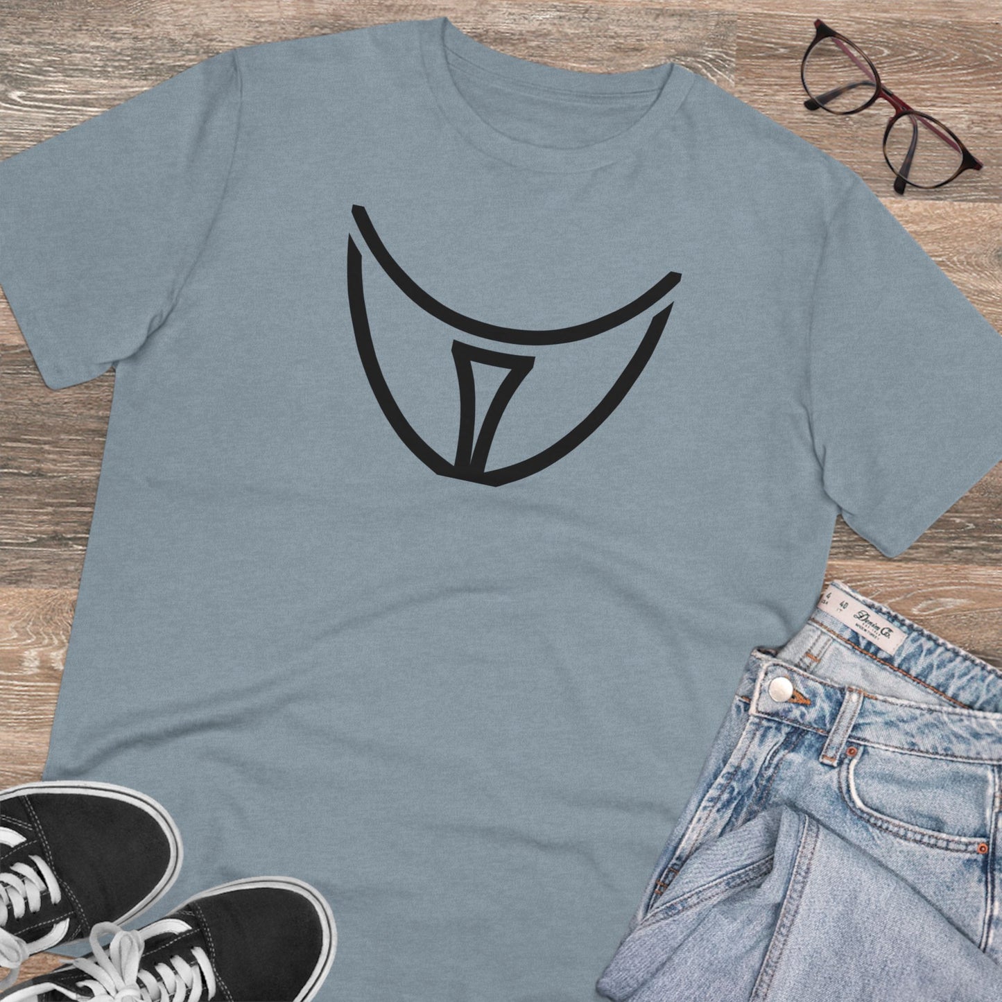 Unisex 100% Organic Cotton Creator T-shirt (Design 21)