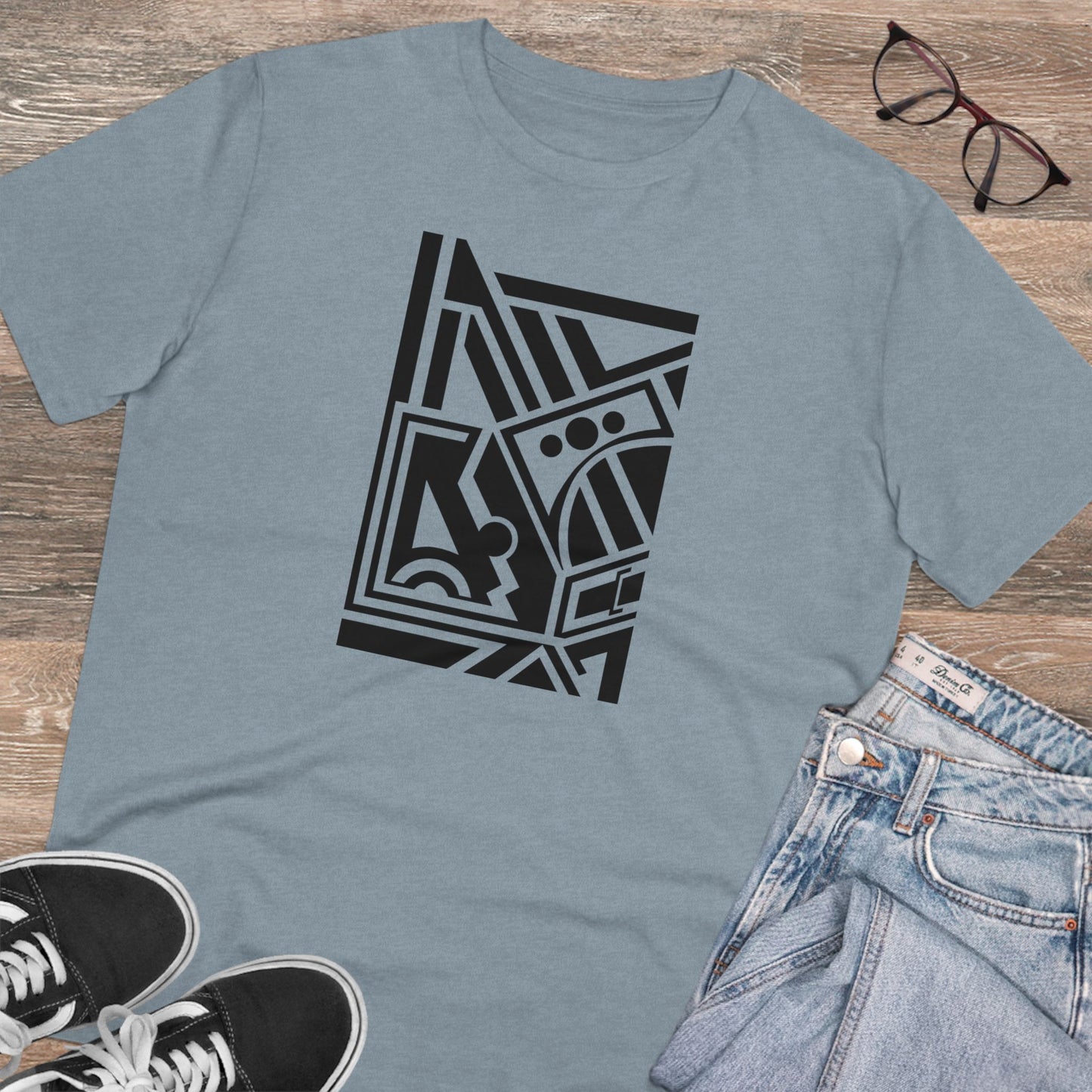 Unisex 100% Organic Cotton Creator T-shirt (Design 2)