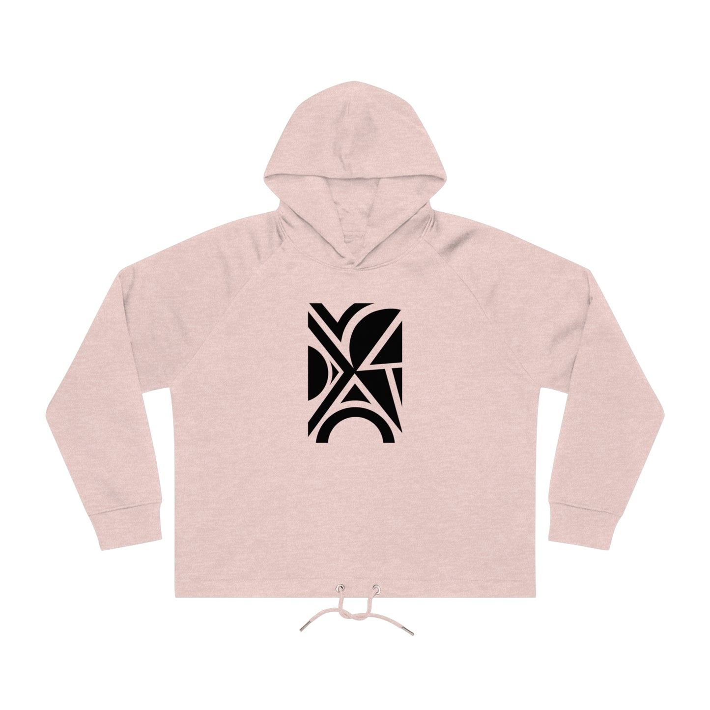 Women's Bower 85% Organic Cotton Cropped Hoodie (Design 5)