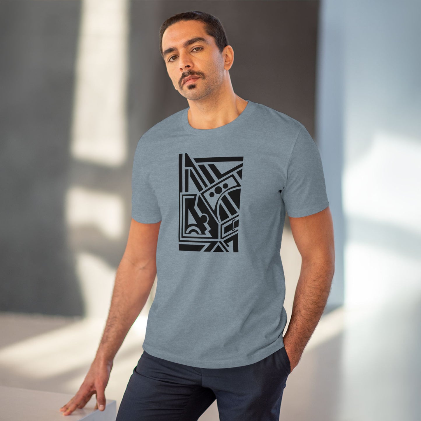 Unisex 100% Organic Cotton Creator T-shirt (Design 2)