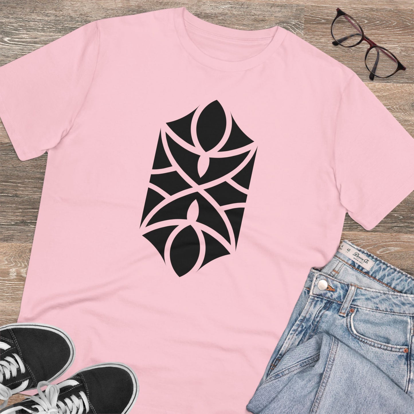 Unisex 100% Organic Cotton Creator T-shirt (Design 18)