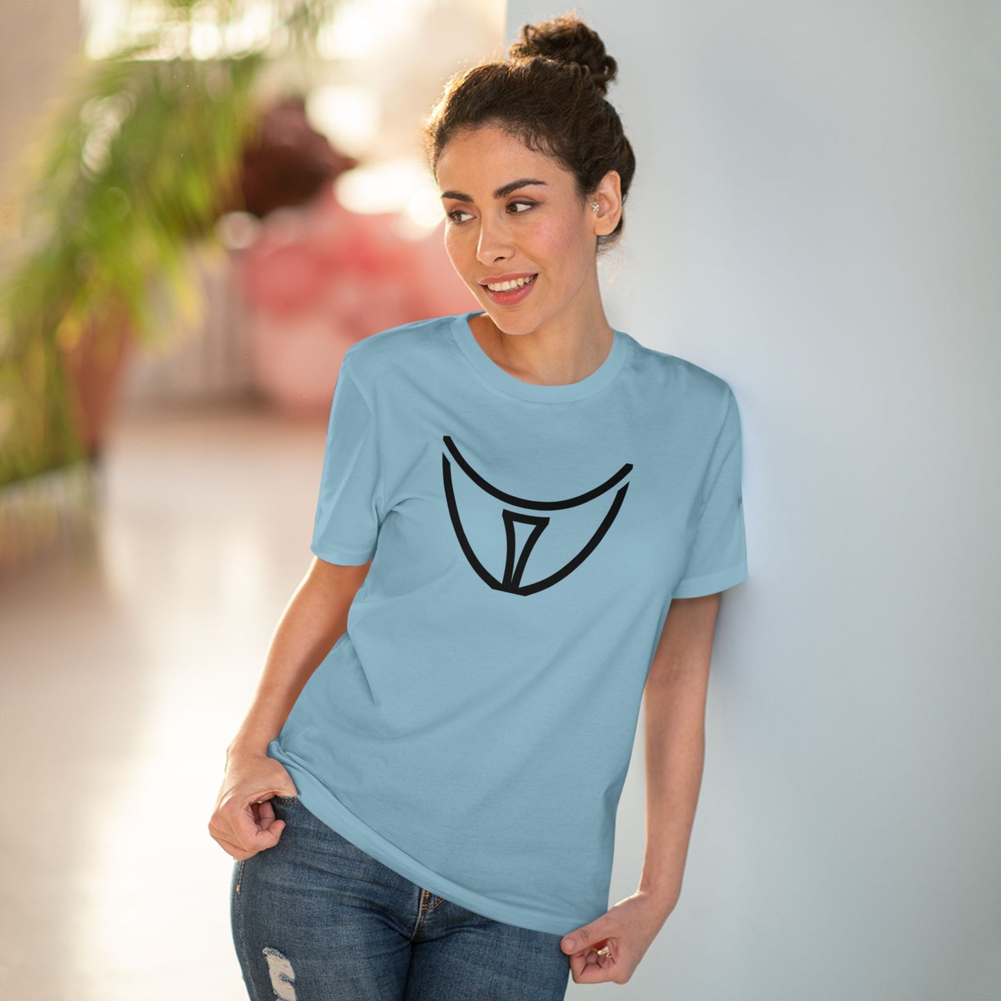 Unisex 100% Organic Cotton Creator T-shirt (Design 21)