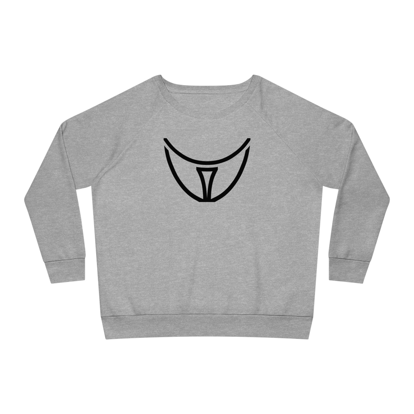 Women's Dazzler 85% Organic Cotton Relaxed Fit Sweatshirt (Design 21)