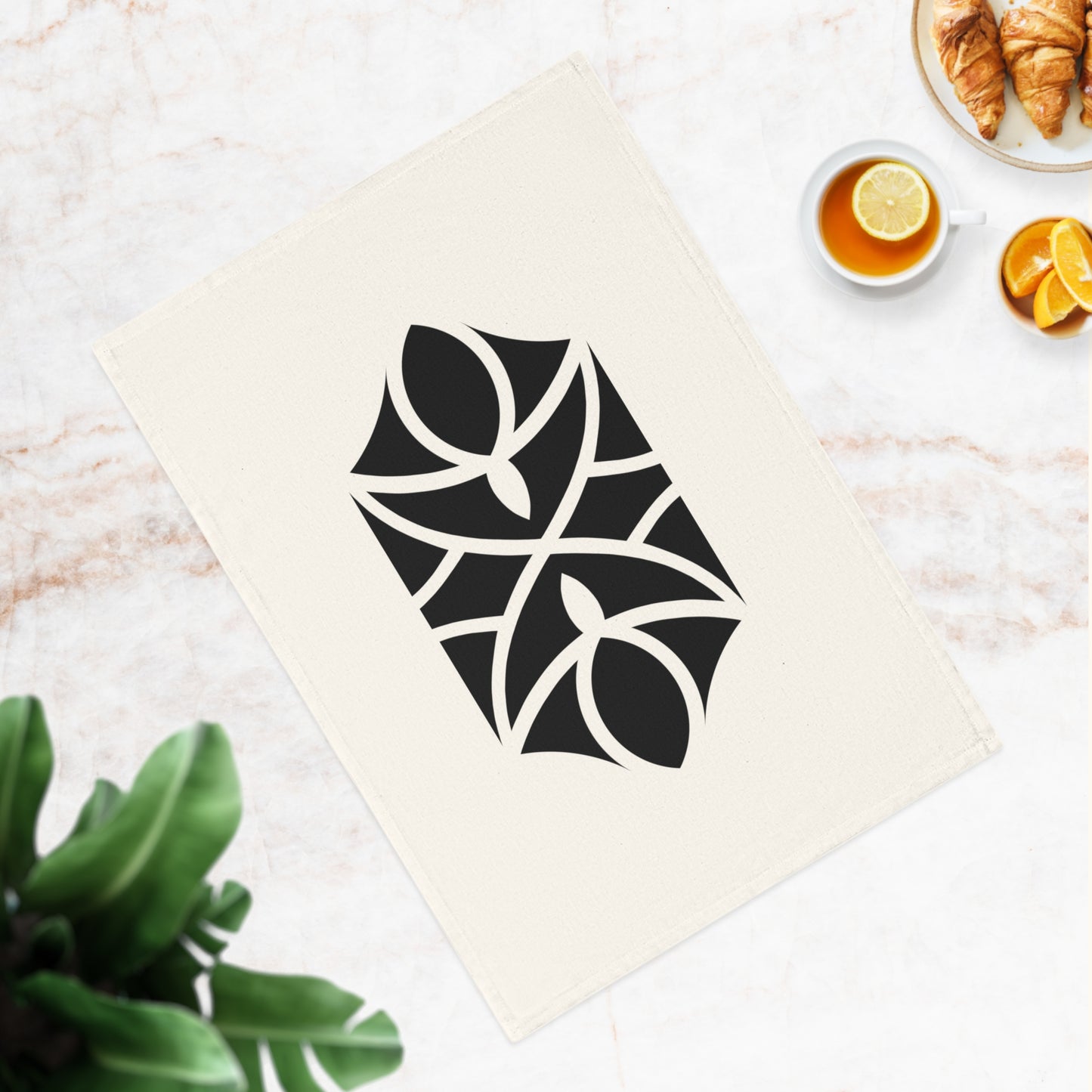 100% Organic Cotton Tea Towel (Design 18)