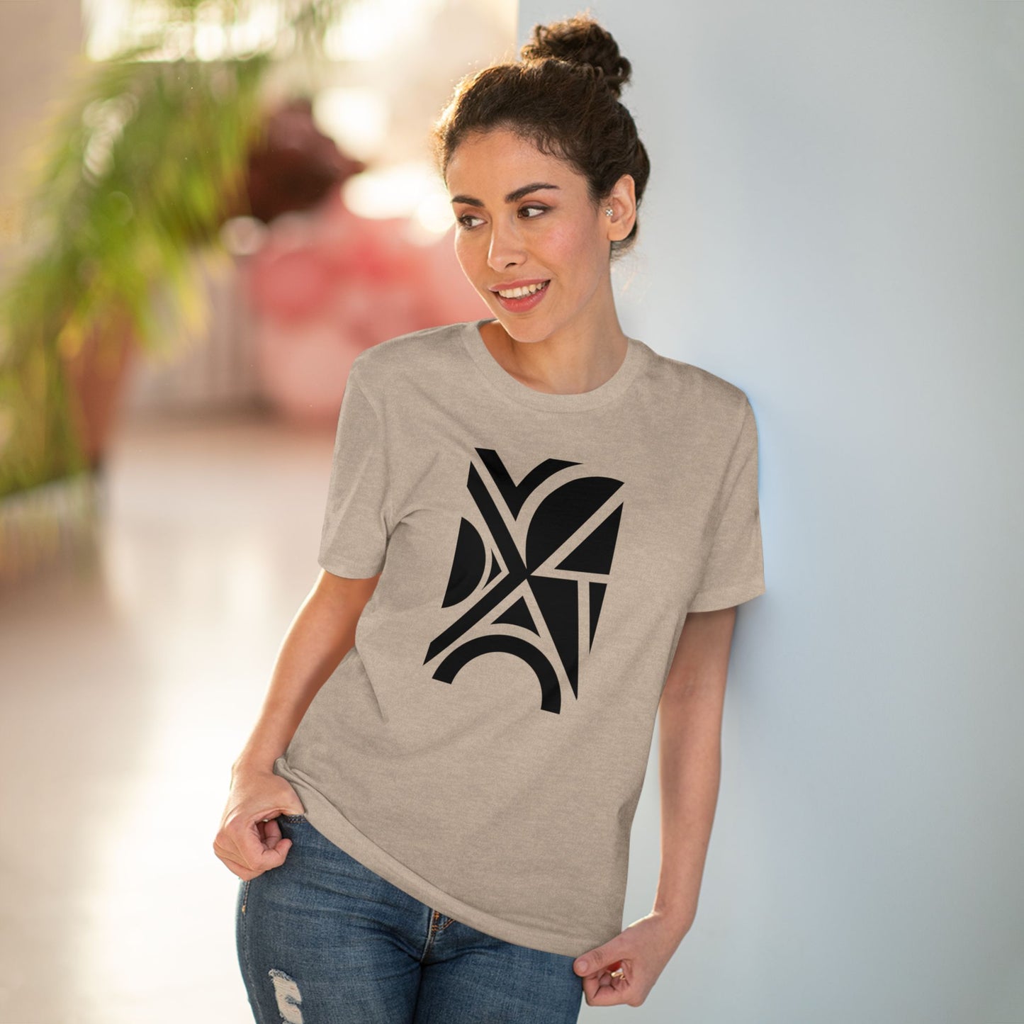 Unisex 100% Organic Cotton Creator T-shirt (Design 5)