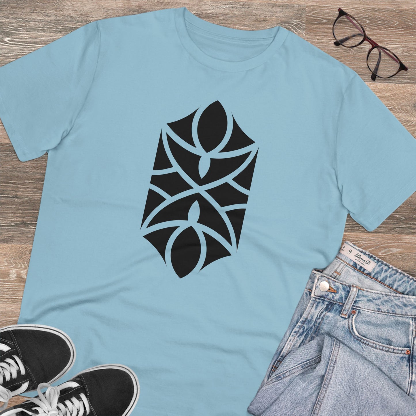 Unisex 100% Organic Cotton Creator T-shirt (Design 18)