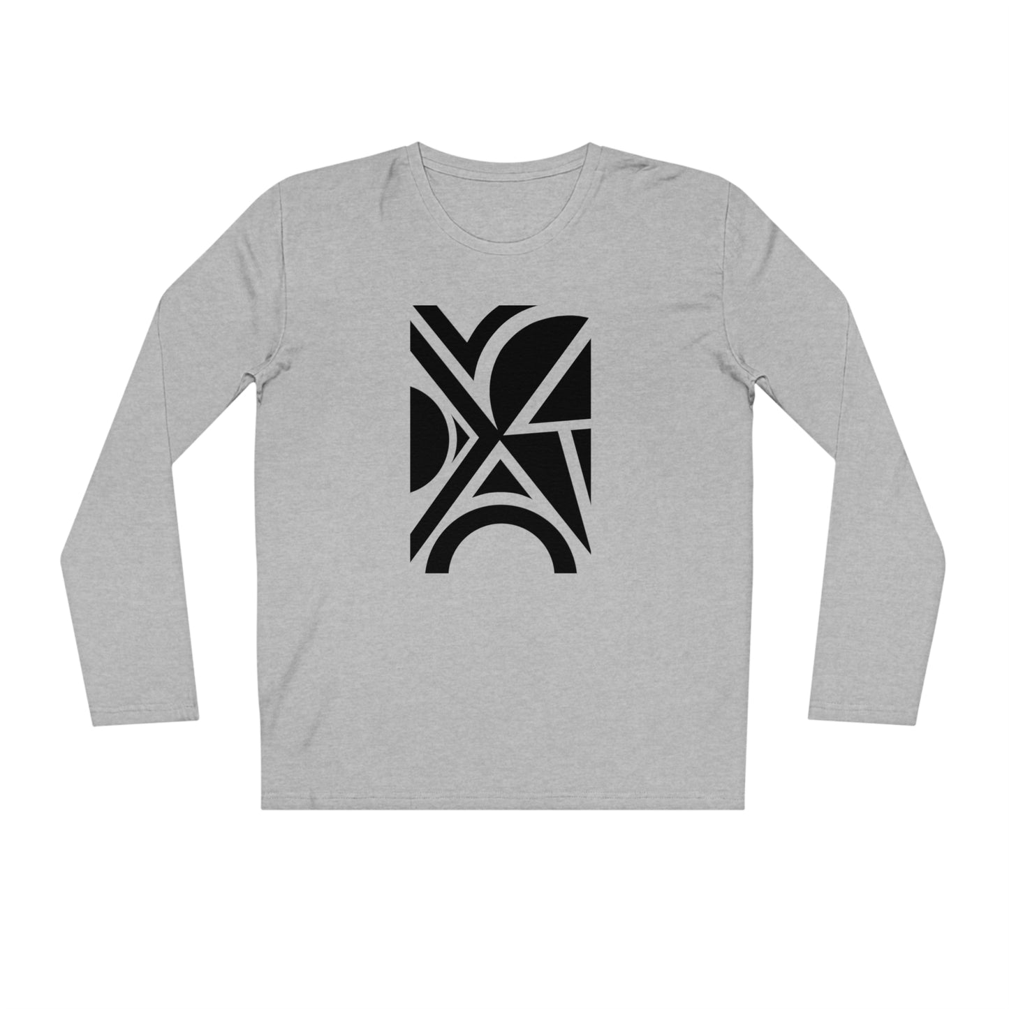 Men's 100% Organic Cotton Sparker Long Sleeve Shirt (Design 5)