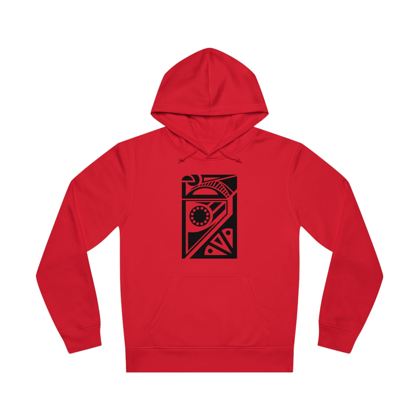 Unisex Drummer Hoodie (85% Organic Cotton and 15% Recycled Polyester) - Design 17