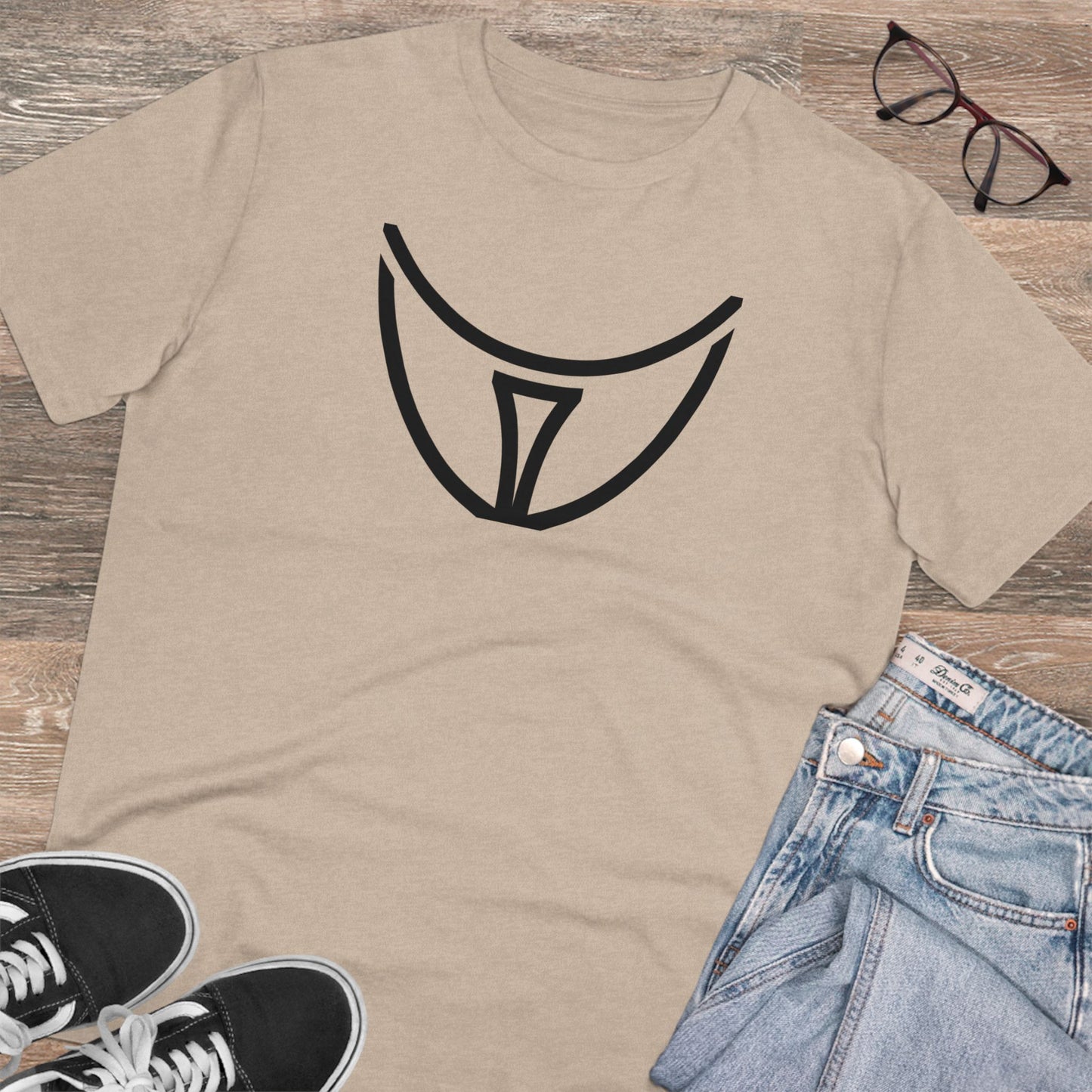 Unisex 100% Organic Cotton Creator T-shirt (Design 21)