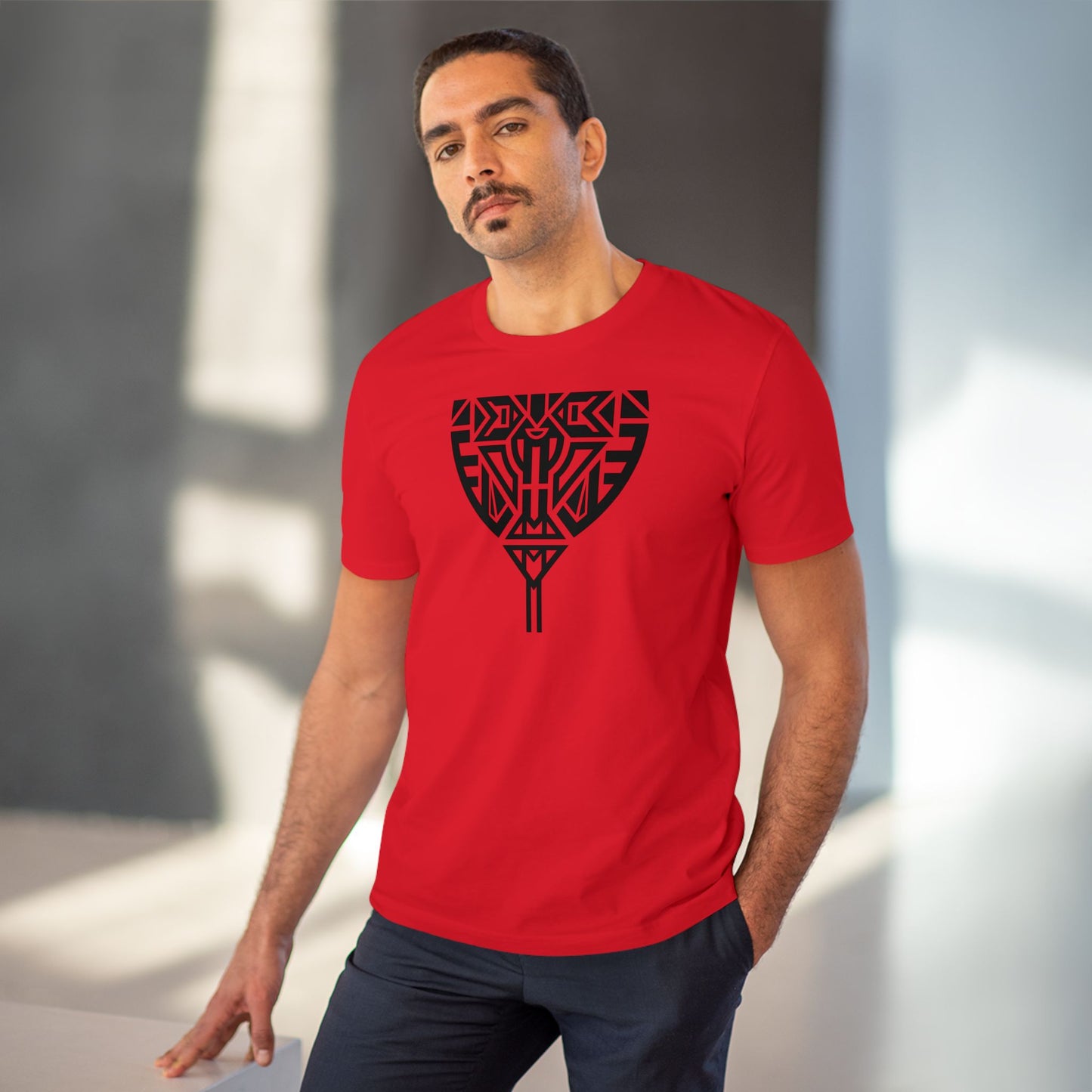 Unisex 100% Organic Cotton Creator T-shirt (Design 10)