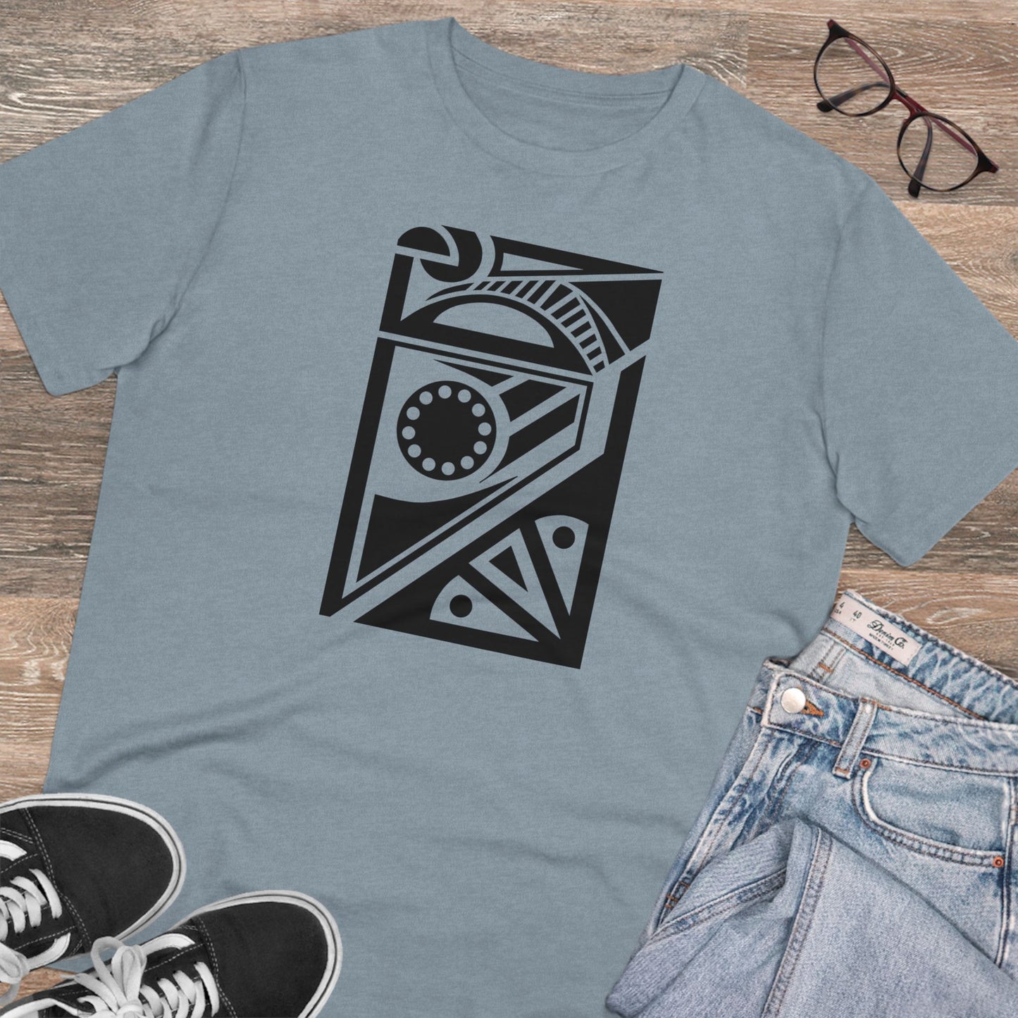 Unisex 100% Organic Cotton Creator T-shirt (Design 17)