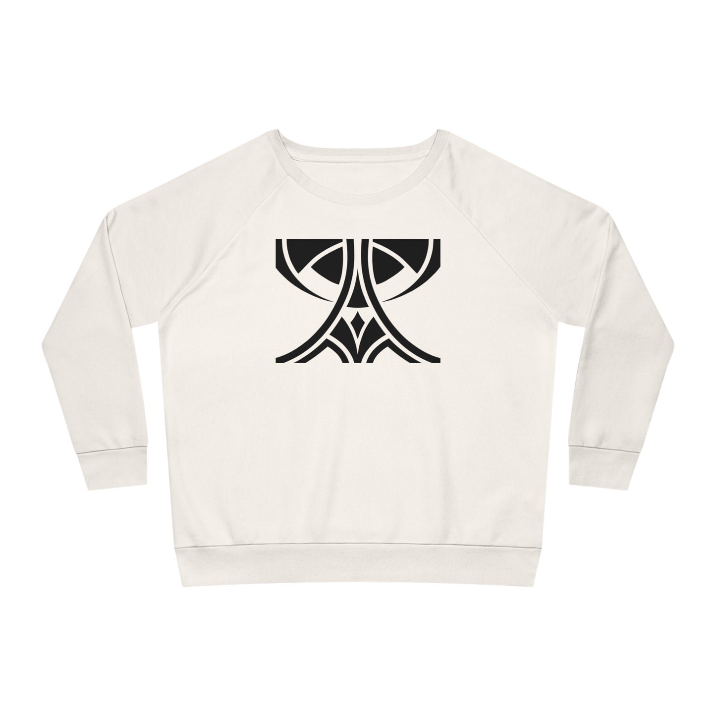 Women's Dazzler 85% Organic Cotton Relaxed Fit Sweatshirt (Design 11)