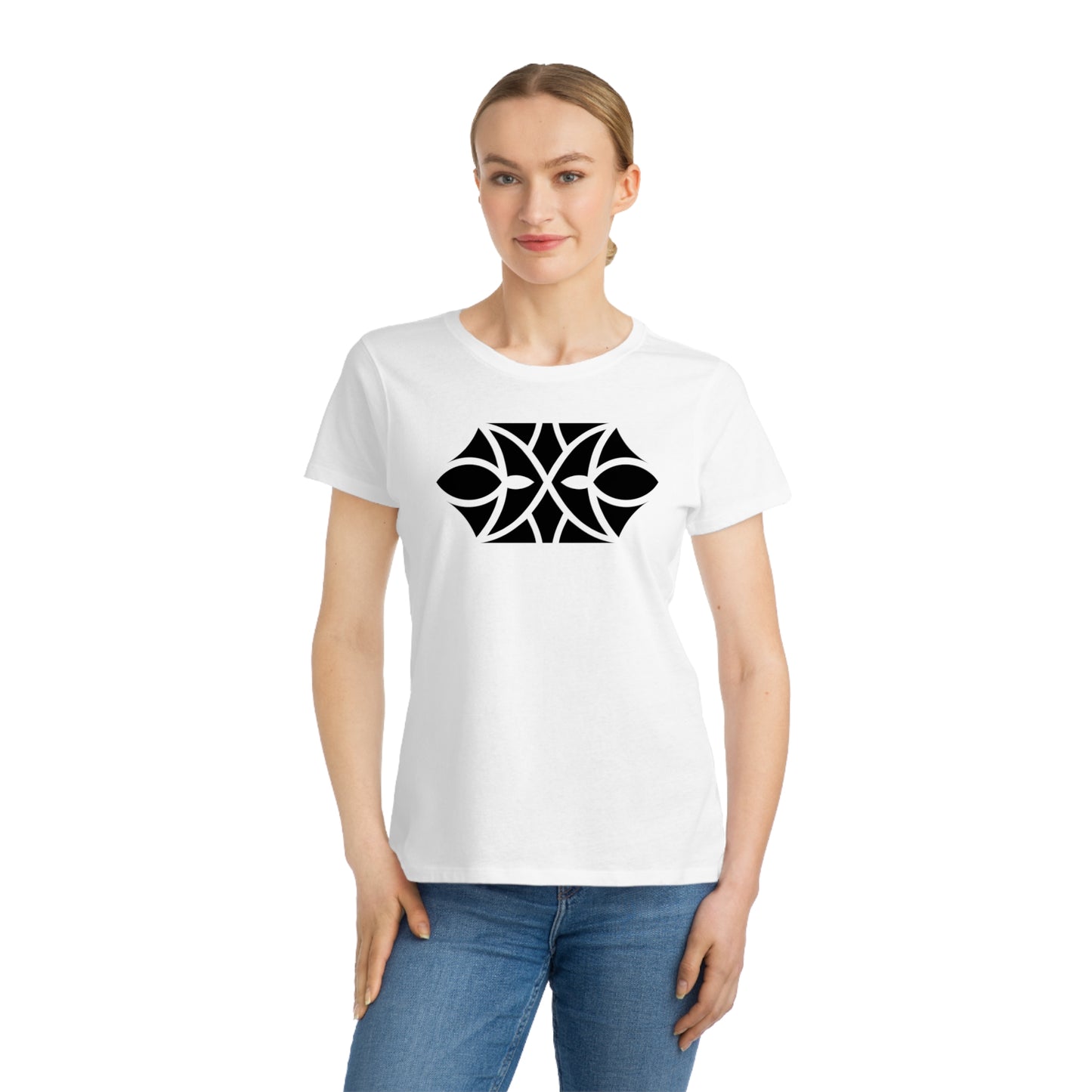 Women's Classic 100% Organic Cotton T-Shirt (Design 18)