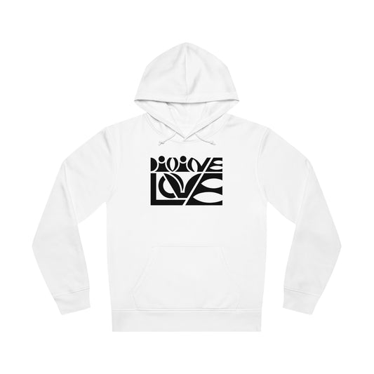 Unisex Drummer Hoodie (85% Organic Cotton and 15% Recycled Polyester) - Divine Love