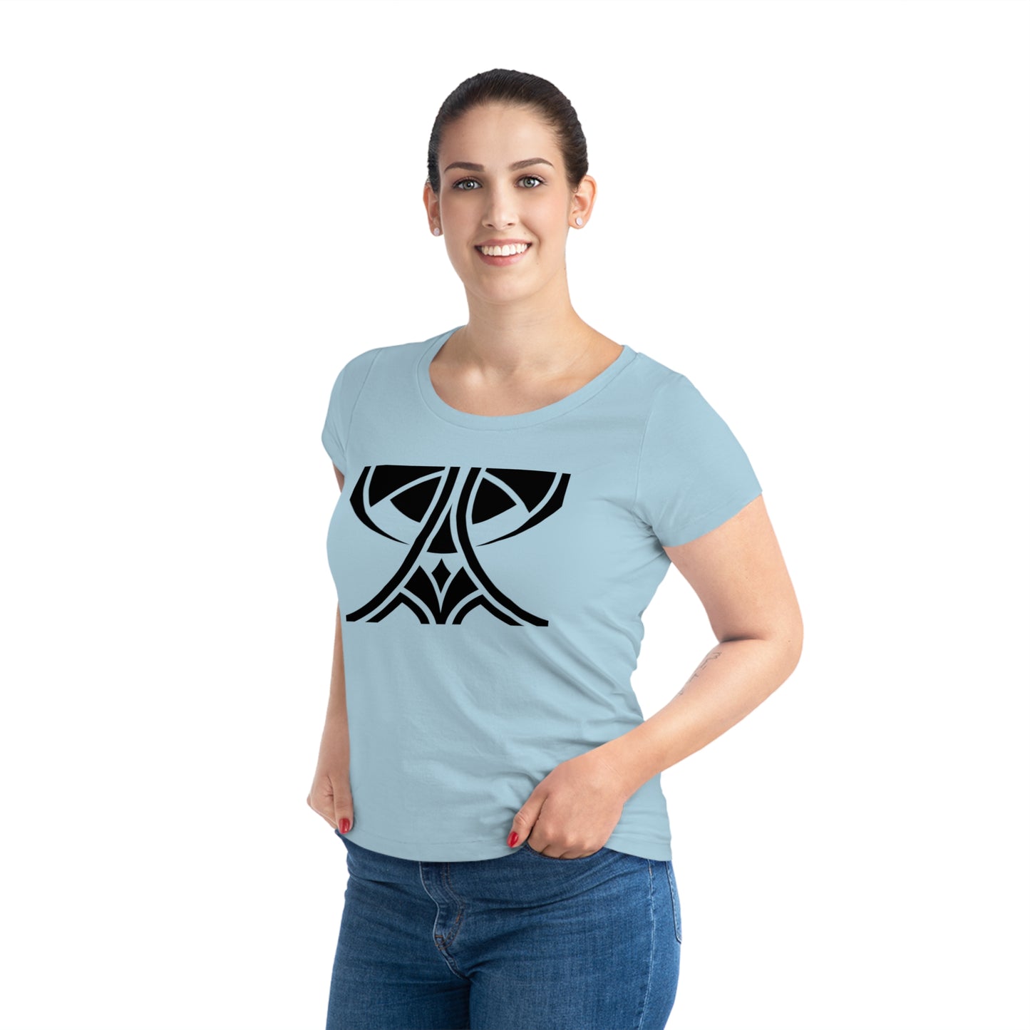 Women's Jazzer 100% Organic Cotton T-shirt (Design 11)