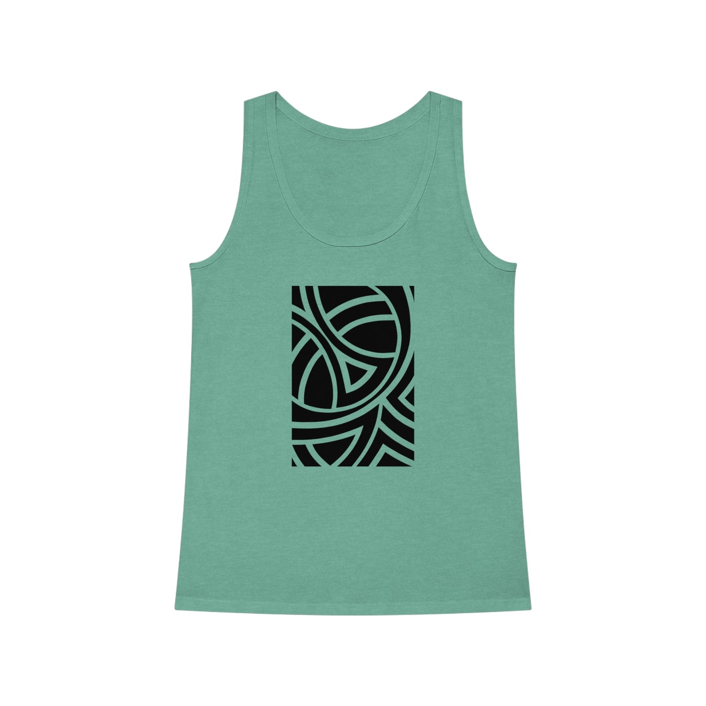 Women's Dreamer 100% Organic Cotton Tank Top (Design 4)