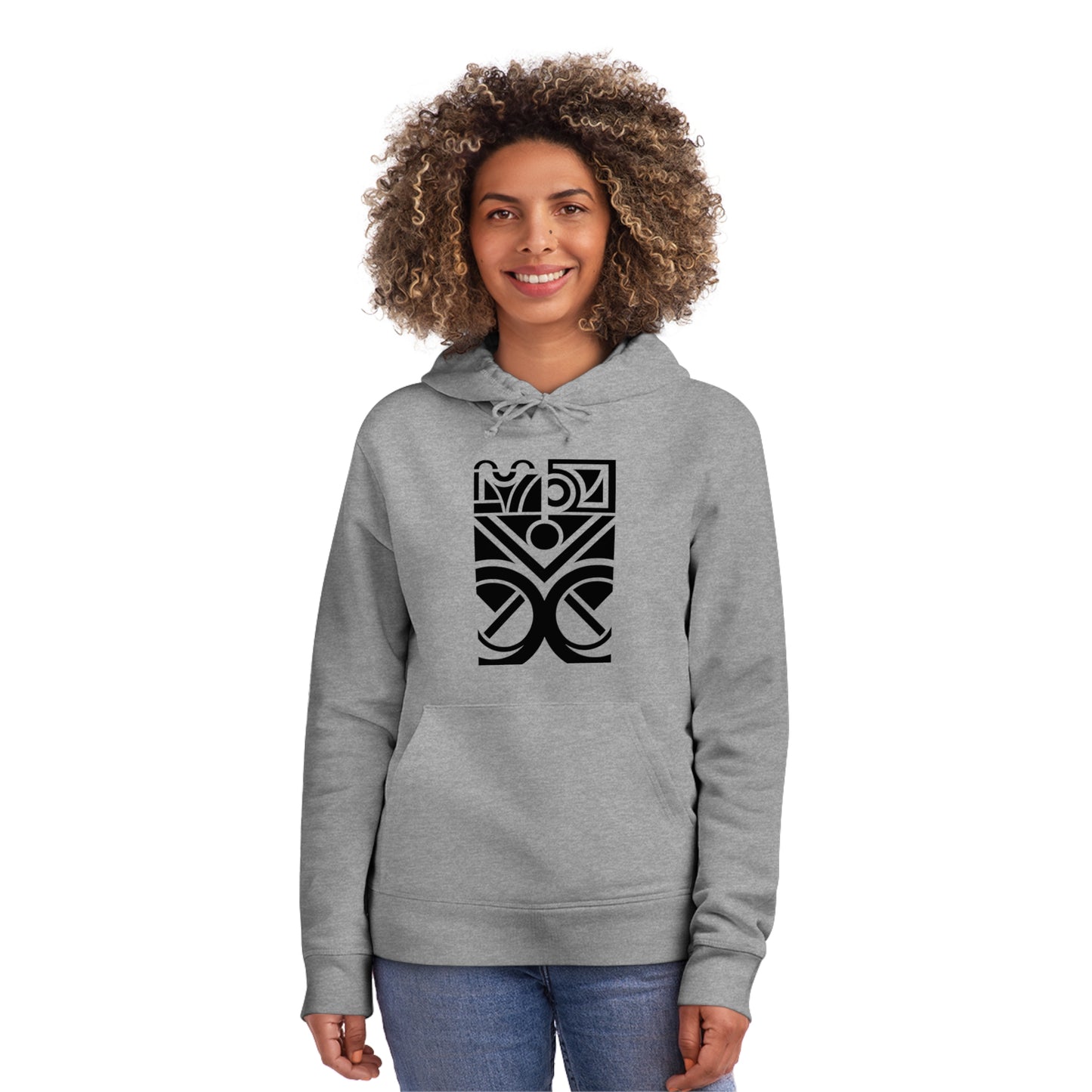 Unisex Drummer Hoodie (85% Organic Cotton and 15% Recycled Polyester) - Design 27