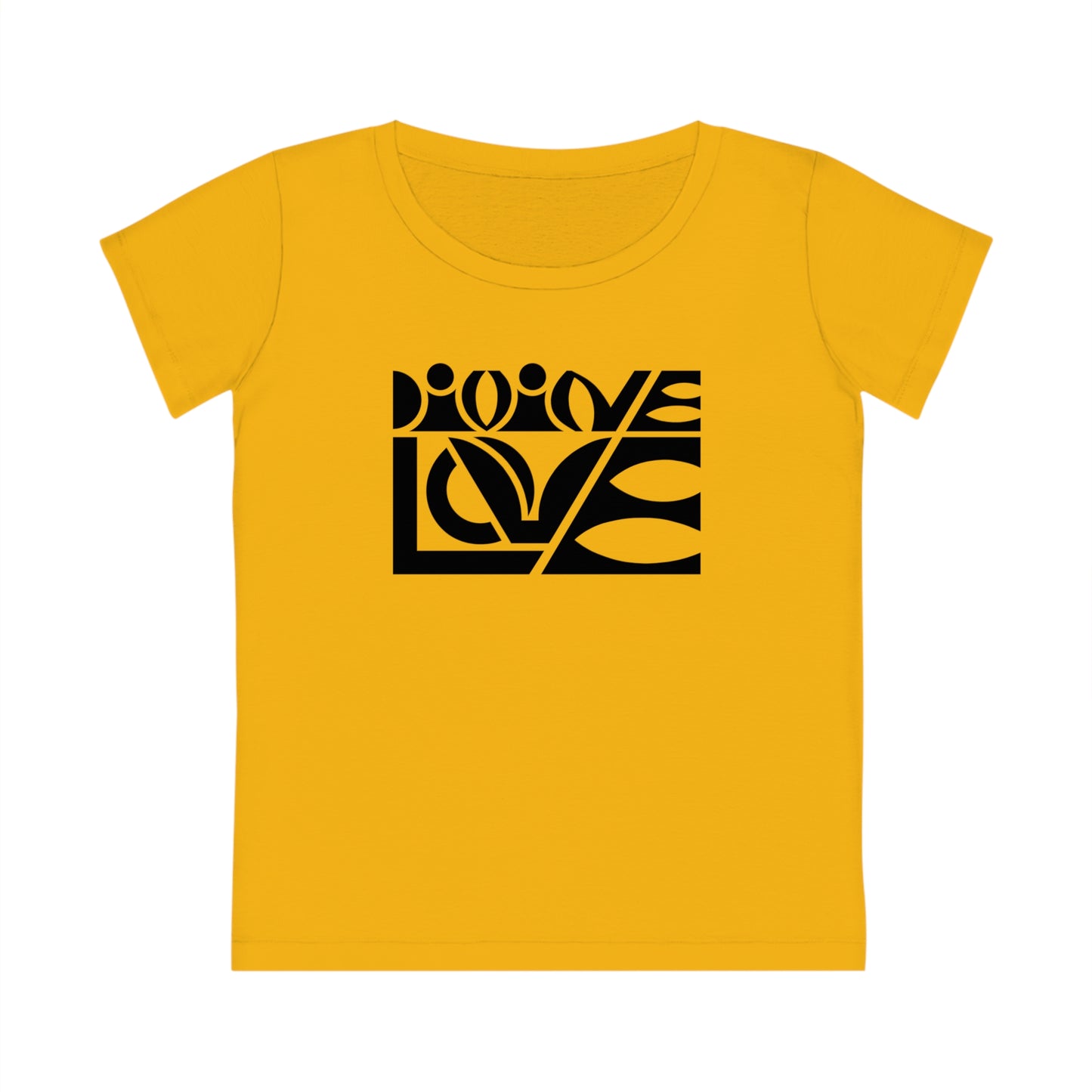 Women's Jazzer 100% Organic Cotton T-shirt (Divine Love)