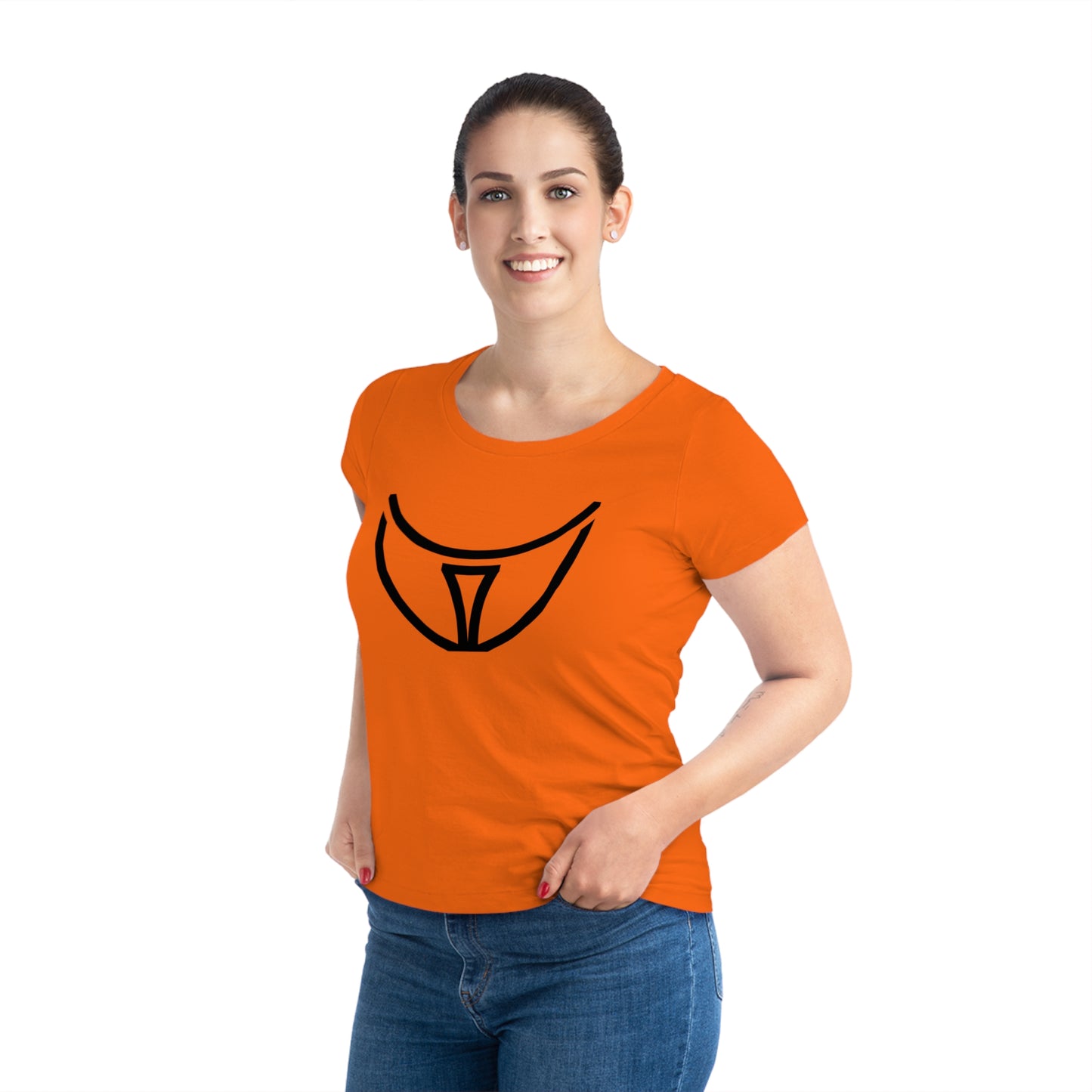 Women's Jazzer 100% Organic Cotton T-shirt (Design 21)