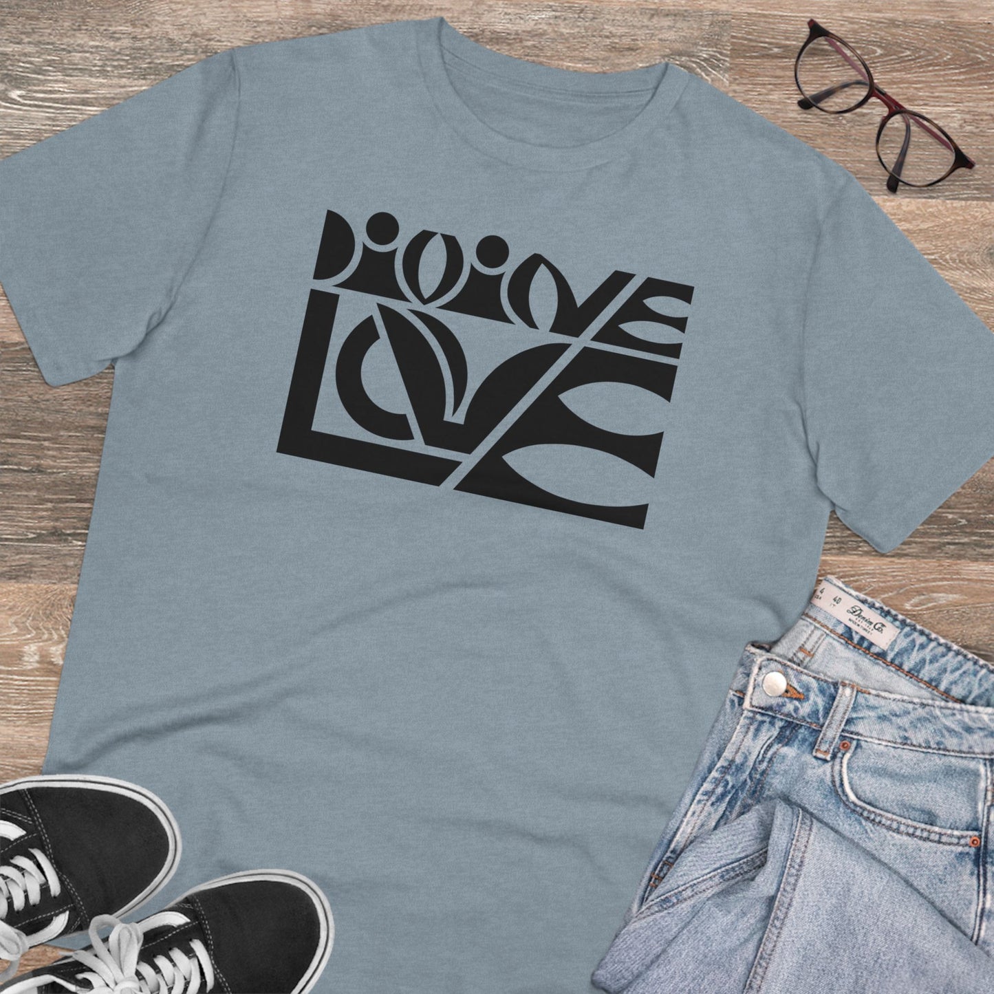 Unisex 100% Organic Cotton Creator T-shirt (Divine Love)