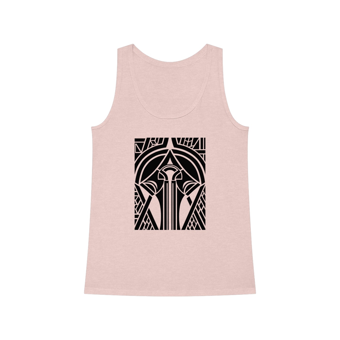 Women's Dreamer 100% Organic Cotton Tank Top (Design 25[2])