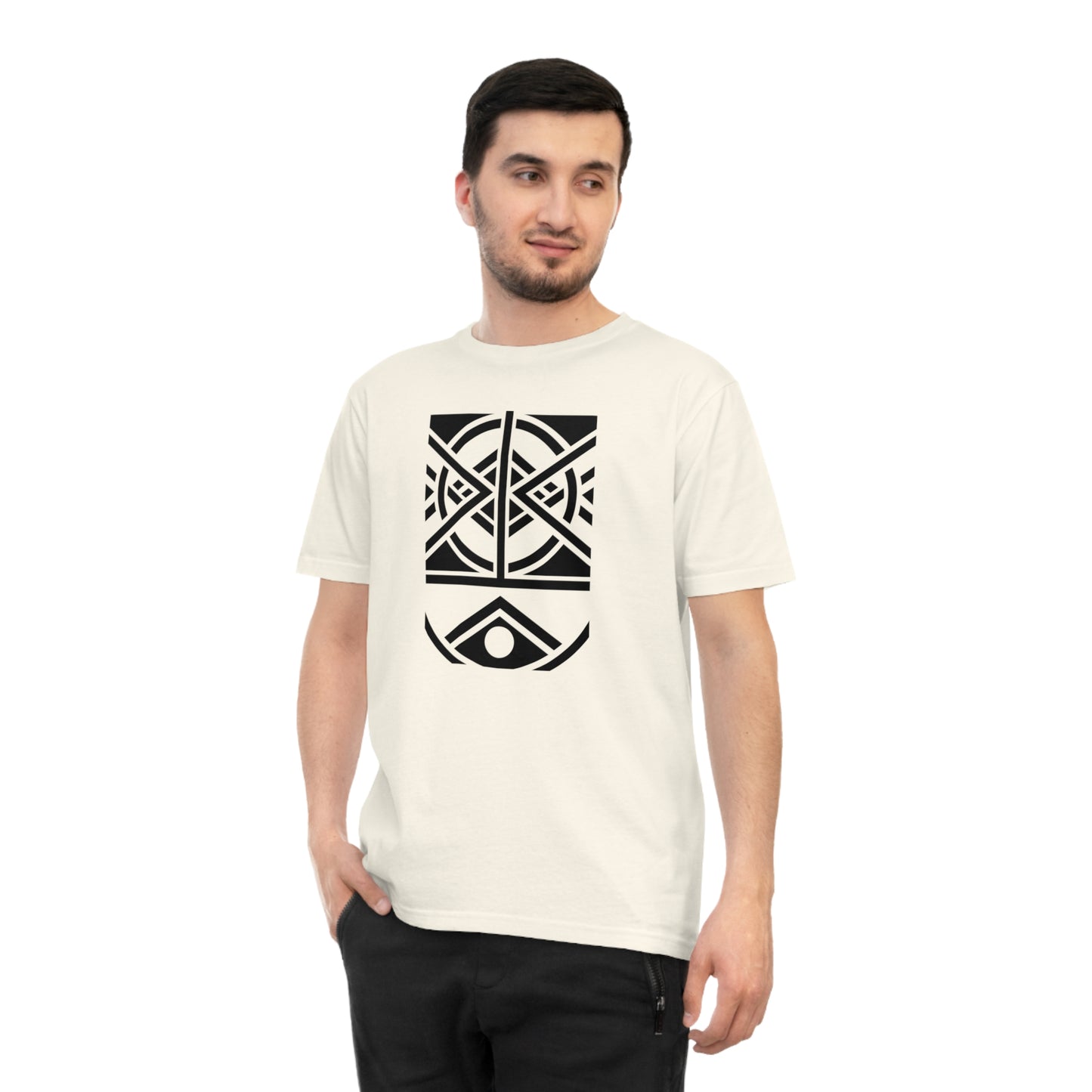 Unisex 100% Organic Cotton Classic Jersey T-shirt (Design 1)