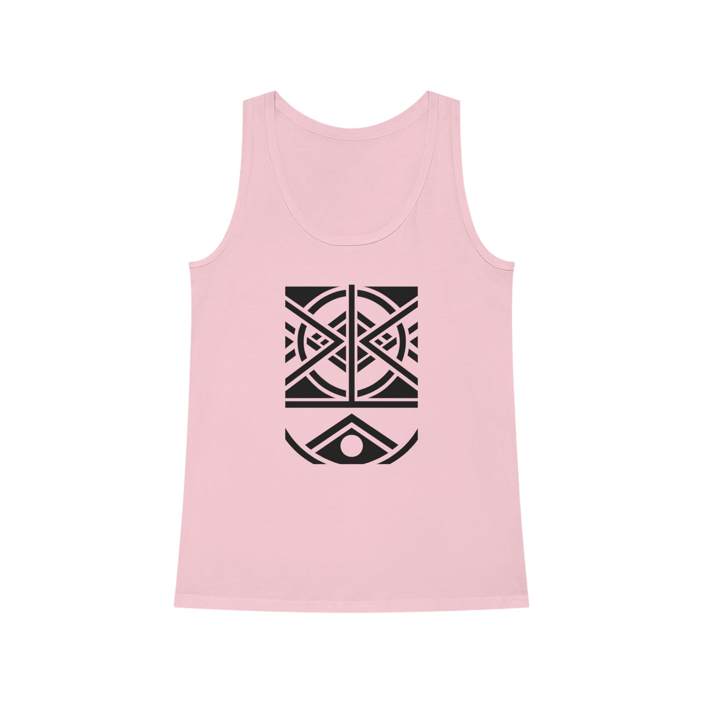 Women's Dreamer 100% Organic Cotton Tank Top (Design 1)