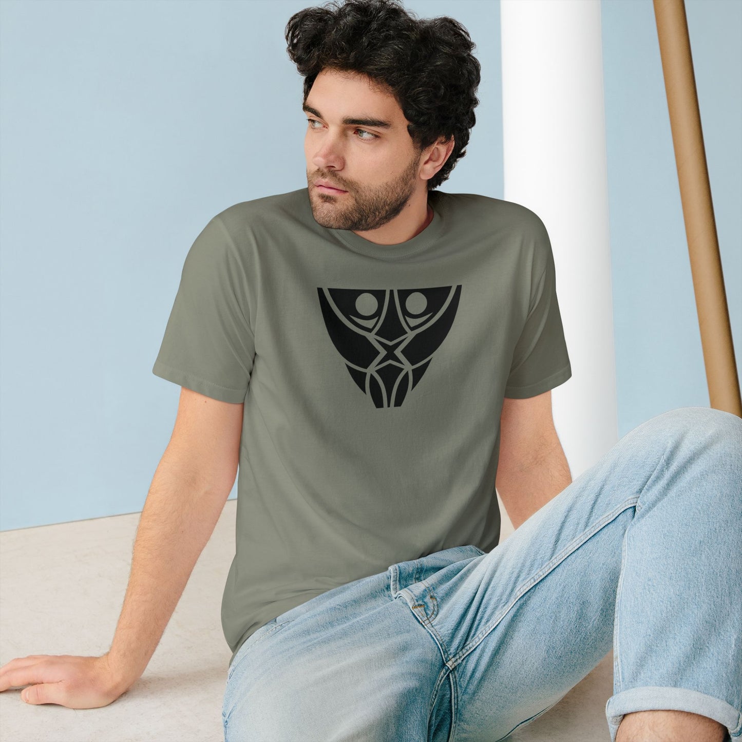 Unisex 100% Organic Cotton Staple T-shirt (Design 19)