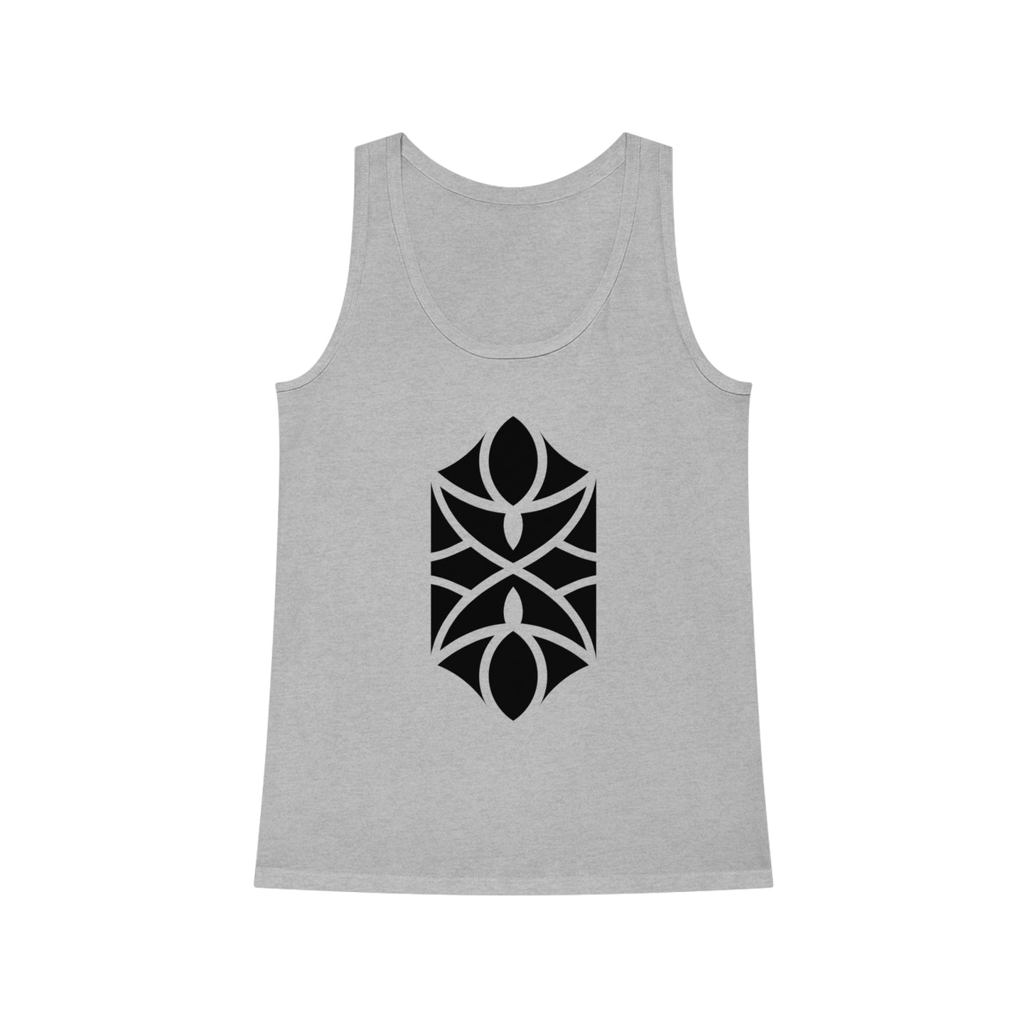 Women's Dreamer 100% Organic Cotton Tank Top (Design 18)