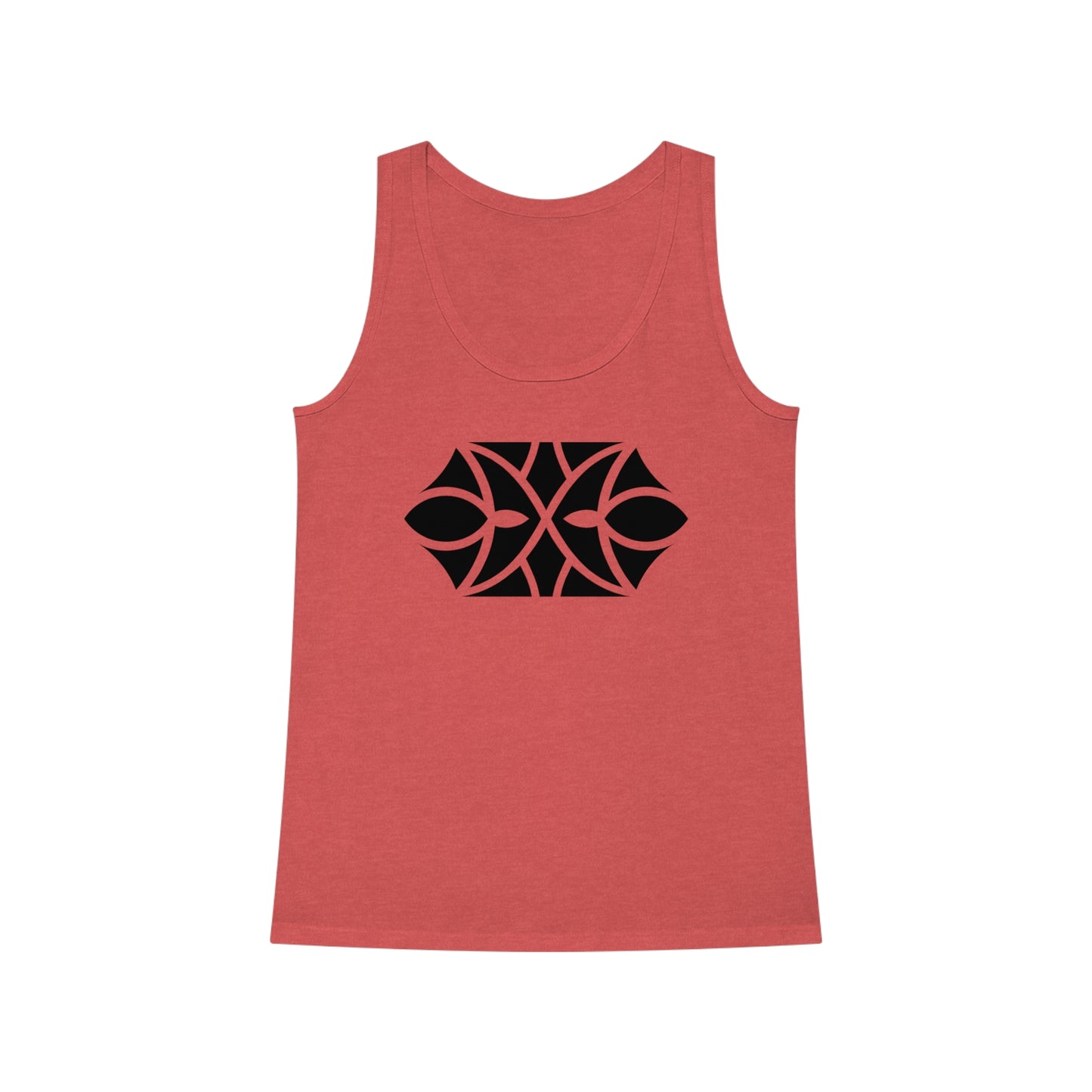 Women's Dreamer 100% Organic Cotton Tank Top (Design 18[2])