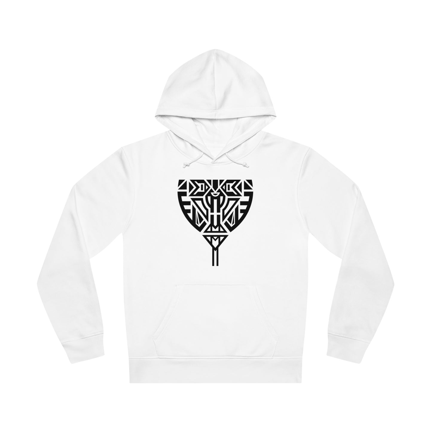 Unisex Drummer Hoodie (85% Organic Cotton and 15% Recycled Polyester) - Design 10